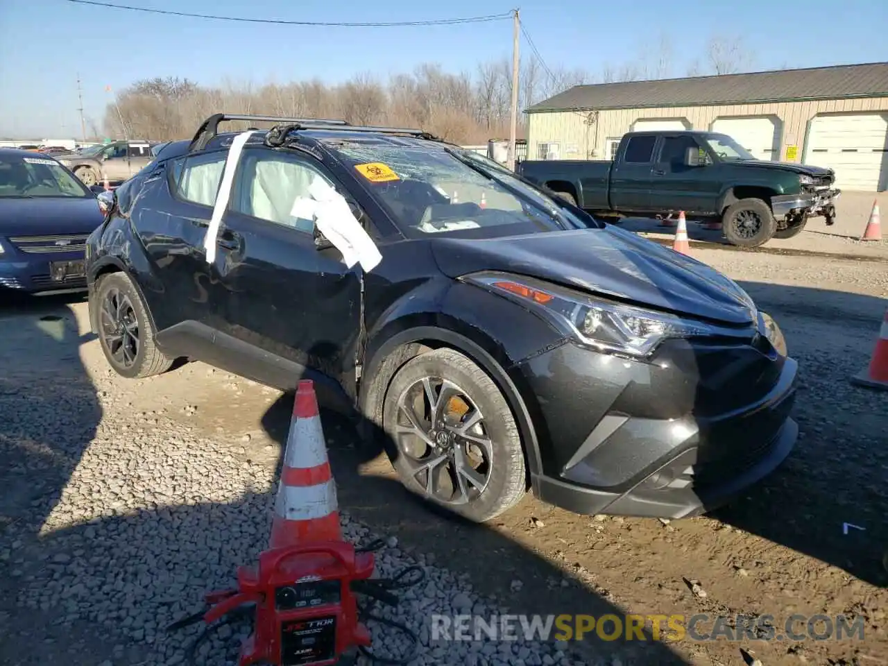 4 Photograph of a damaged car NMTKHMBX2KR080712 TOYOTA C-HR 2019