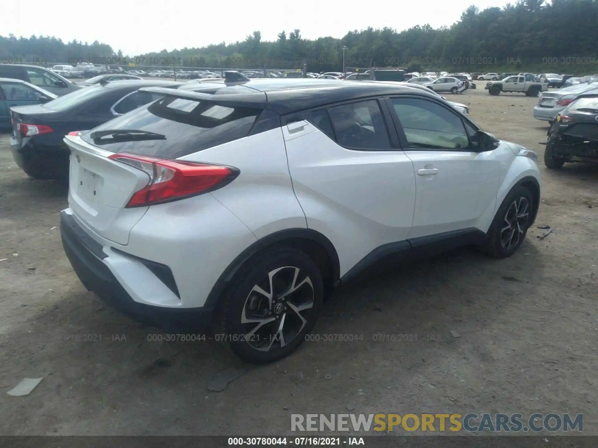 4 Photograph of a damaged car NMTKHMBX2KR081438 TOYOTA C-HR 2019