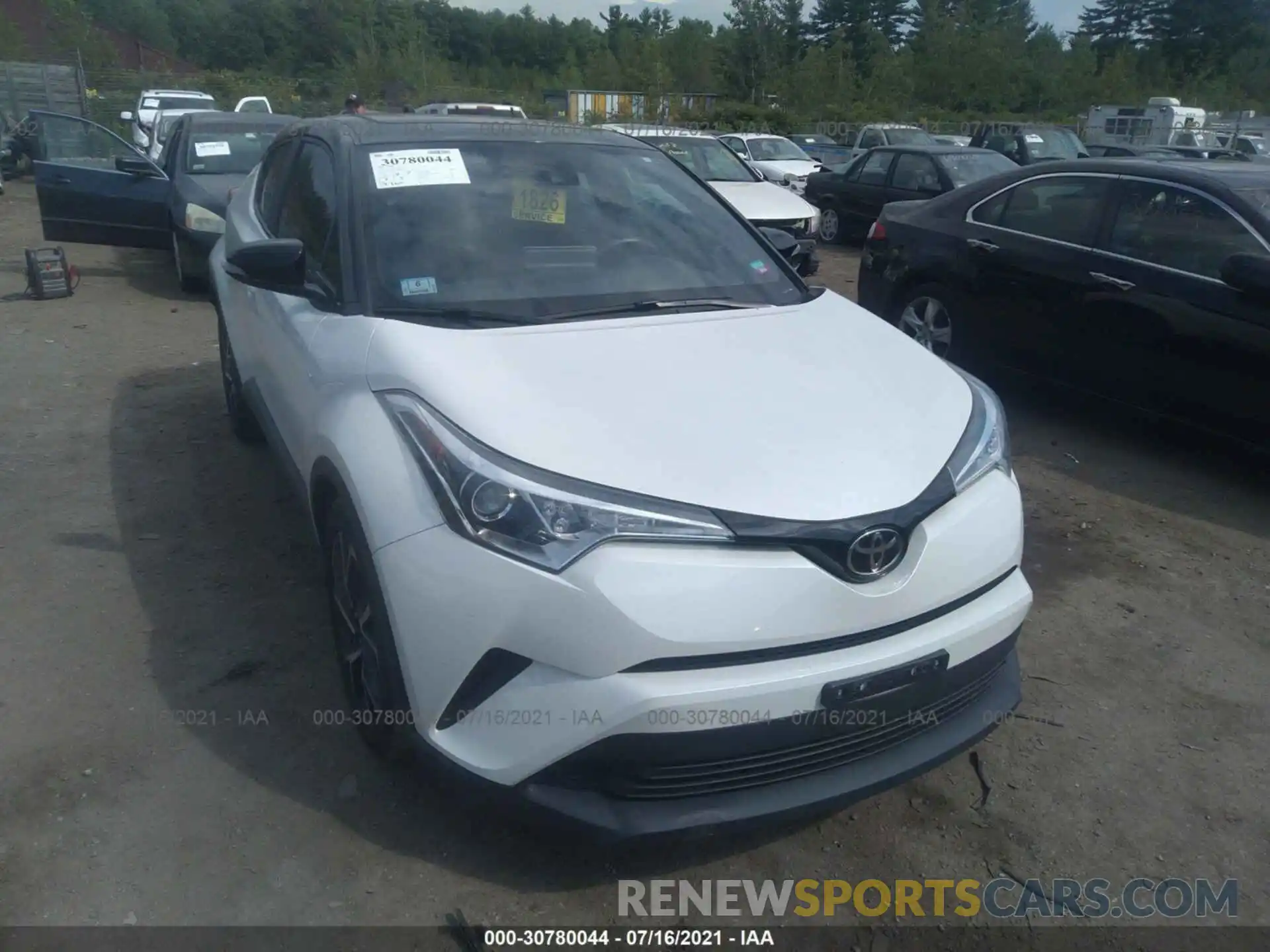 6 Фотография поврежденного автомобиля NMTKHMBX2KR081438 TOYOTA C-HR 2019