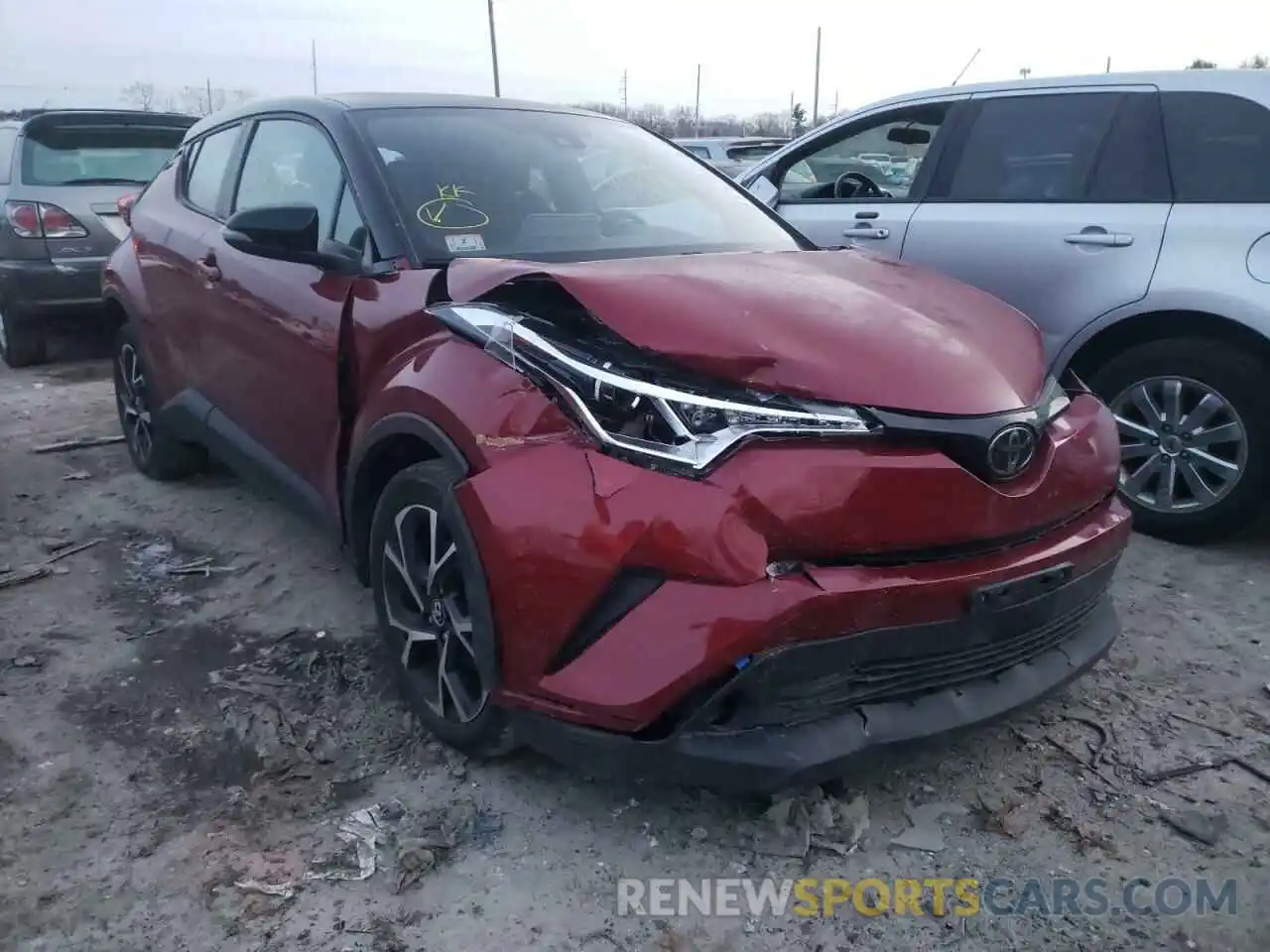 1 Photograph of a damaged car NMTKHMBX2KR081617 TOYOTA C-HR 2019