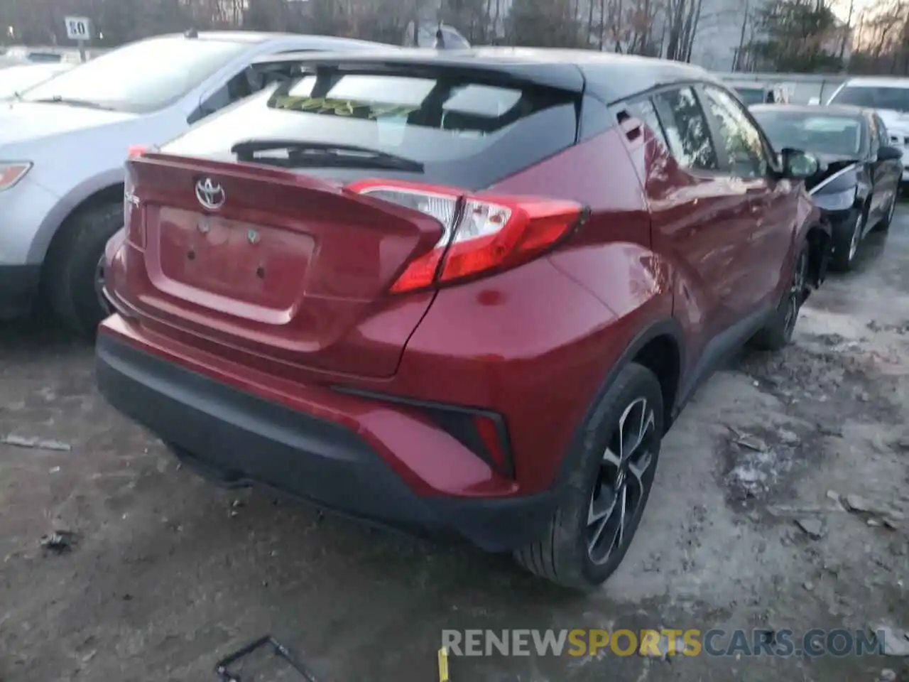 4 Photograph of a damaged car NMTKHMBX2KR081617 TOYOTA C-HR 2019