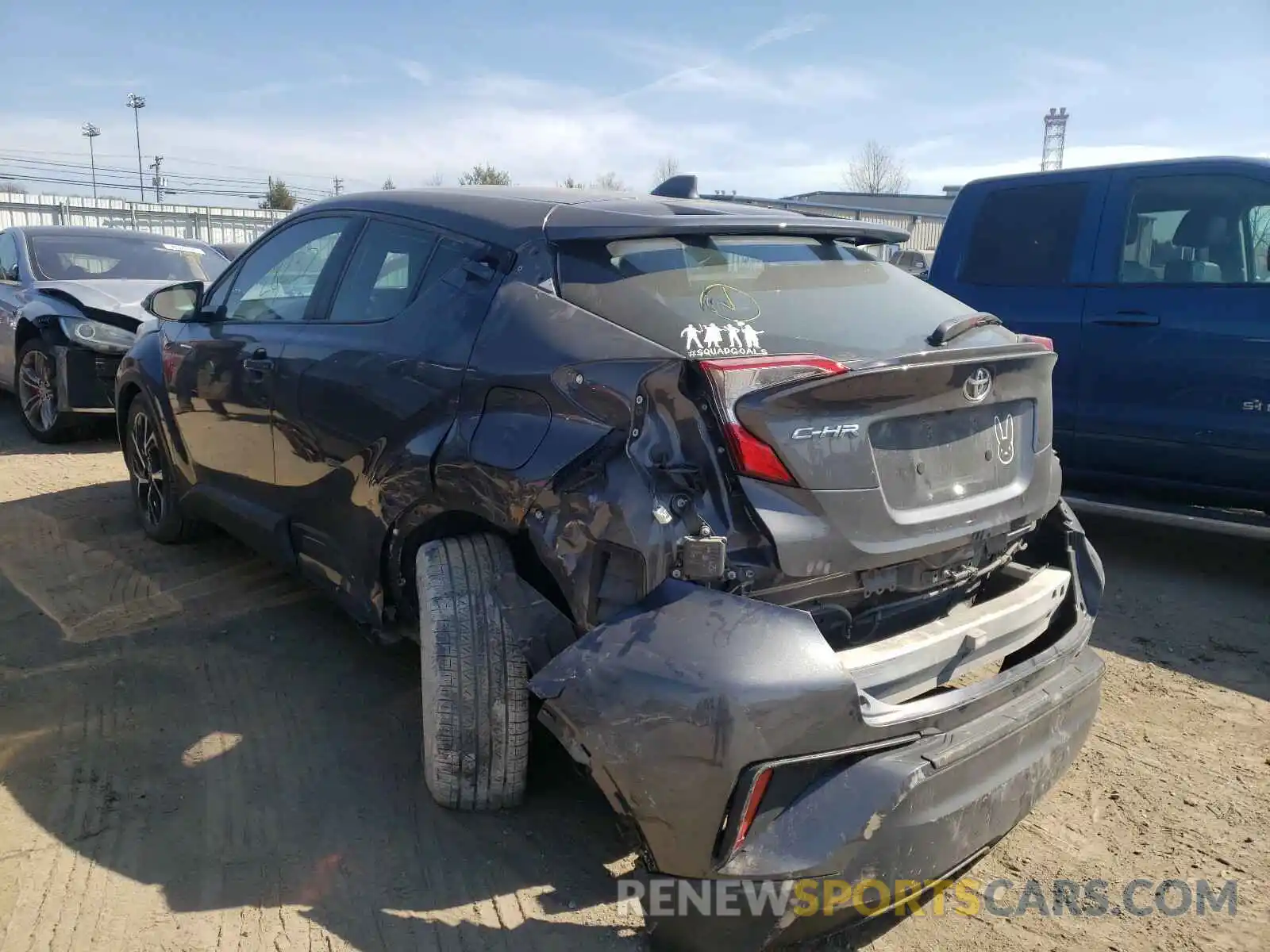 3 Photograph of a damaged car NMTKHMBX2KR083075 TOYOTA C-HR 2019