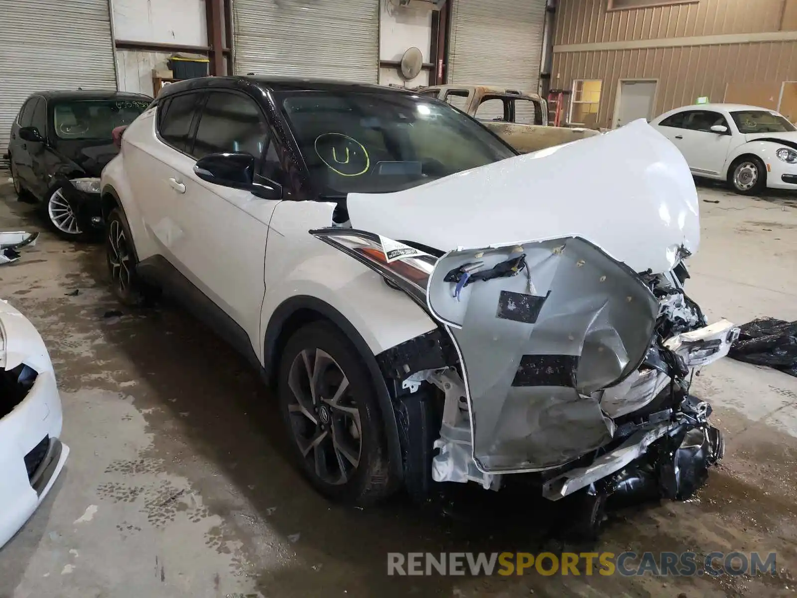 1 Photograph of a damaged car NMTKHMBX2KR083903 TOYOTA C-HR 2019