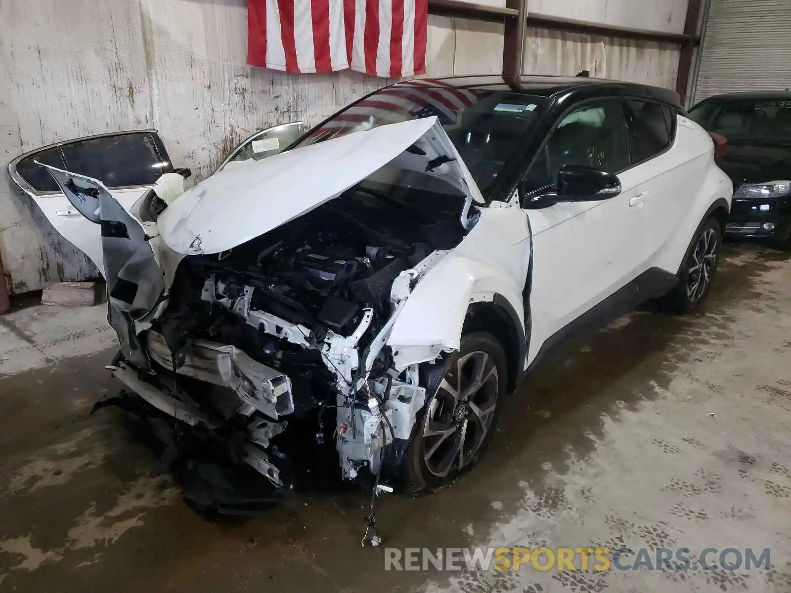 2 Photograph of a damaged car NMTKHMBX2KR083903 TOYOTA C-HR 2019