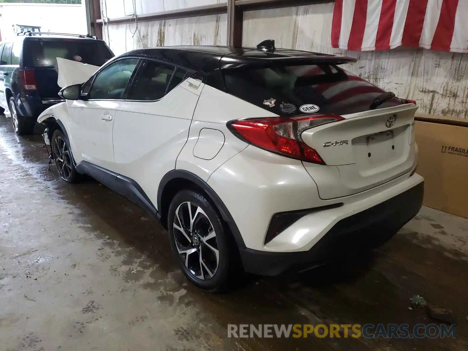 3 Photograph of a damaged car NMTKHMBX2KR083903 TOYOTA C-HR 2019