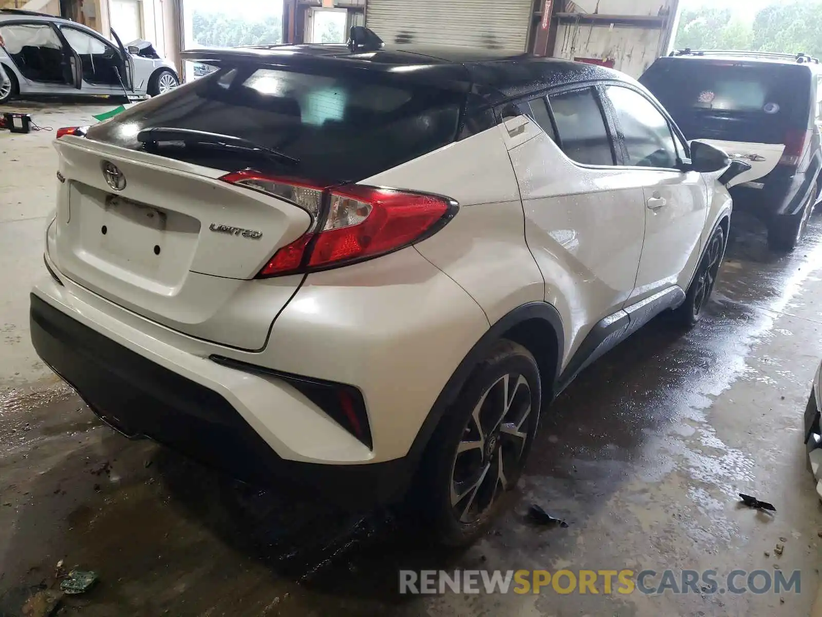 4 Photograph of a damaged car NMTKHMBX2KR083903 TOYOTA C-HR 2019