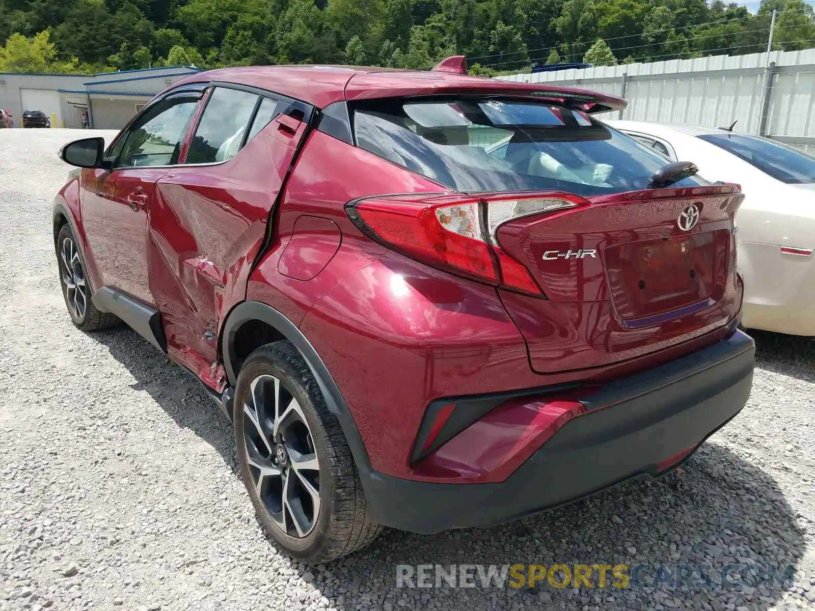 3 Photograph of a damaged car NMTKHMBX2KR083934 TOYOTA C-HR 2019