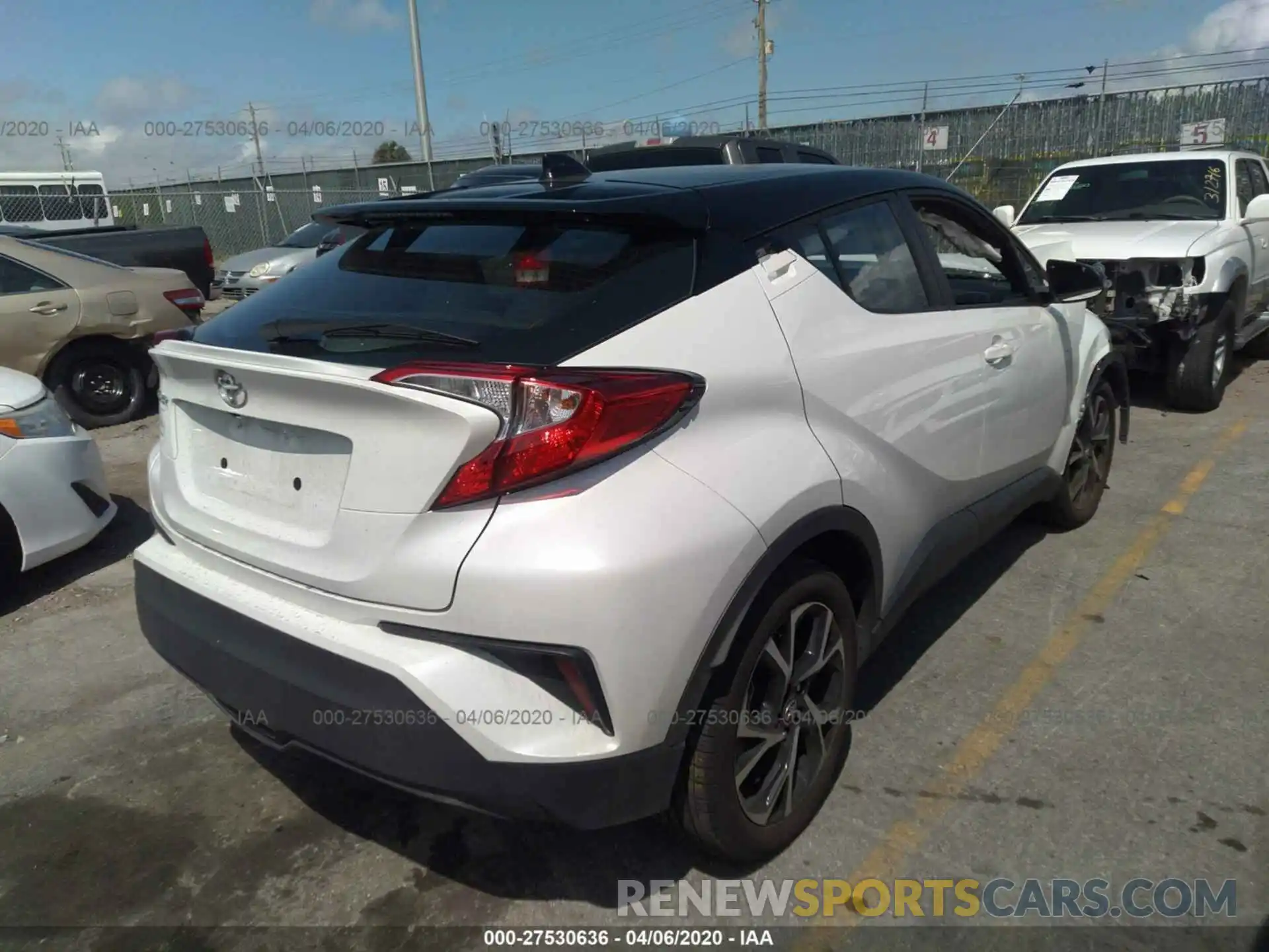 4 Photograph of a damaged car NMTKHMBX2KR084761 TOYOTA C-HR 2019