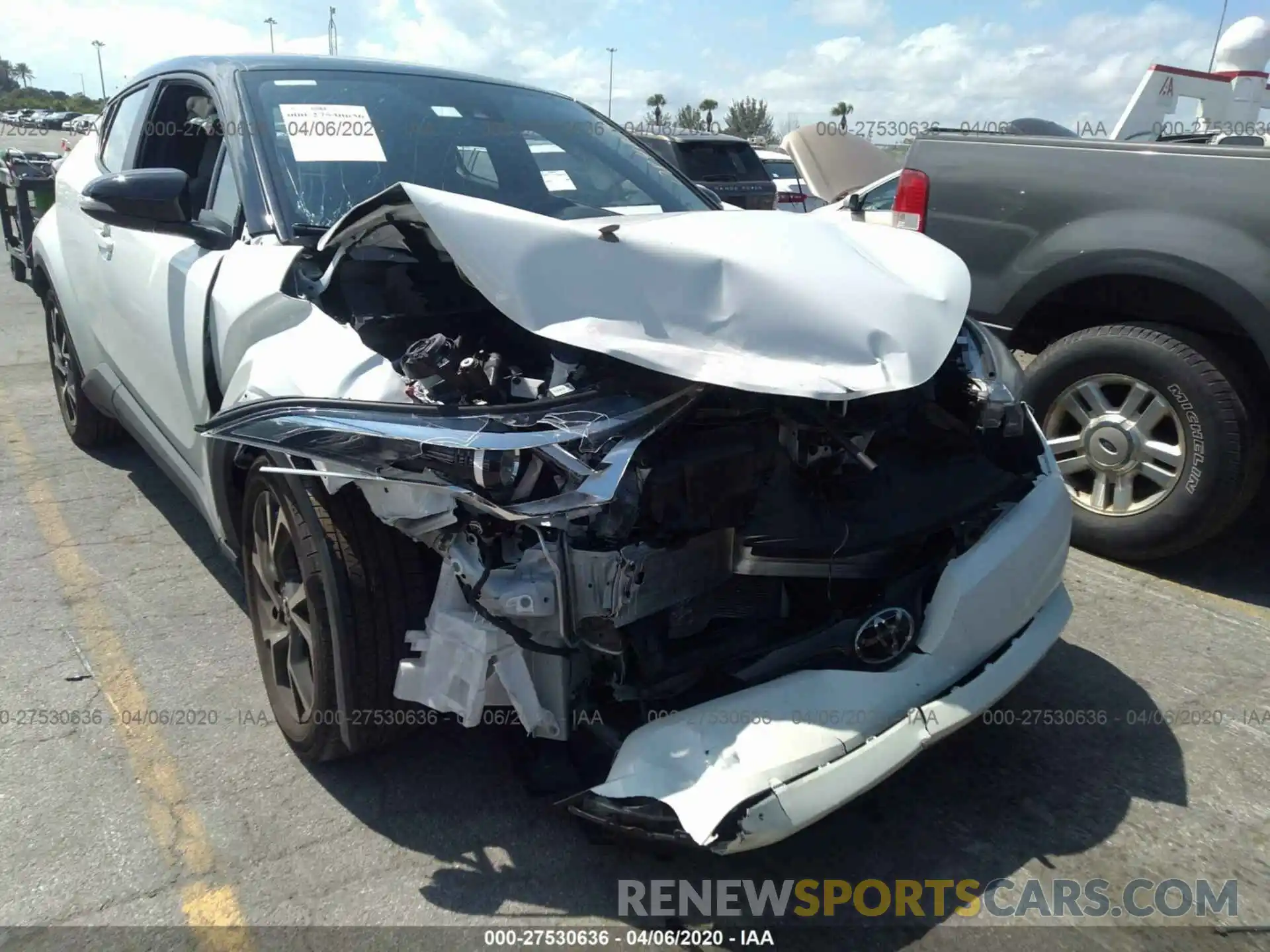 6 Photograph of a damaged car NMTKHMBX2KR084761 TOYOTA C-HR 2019