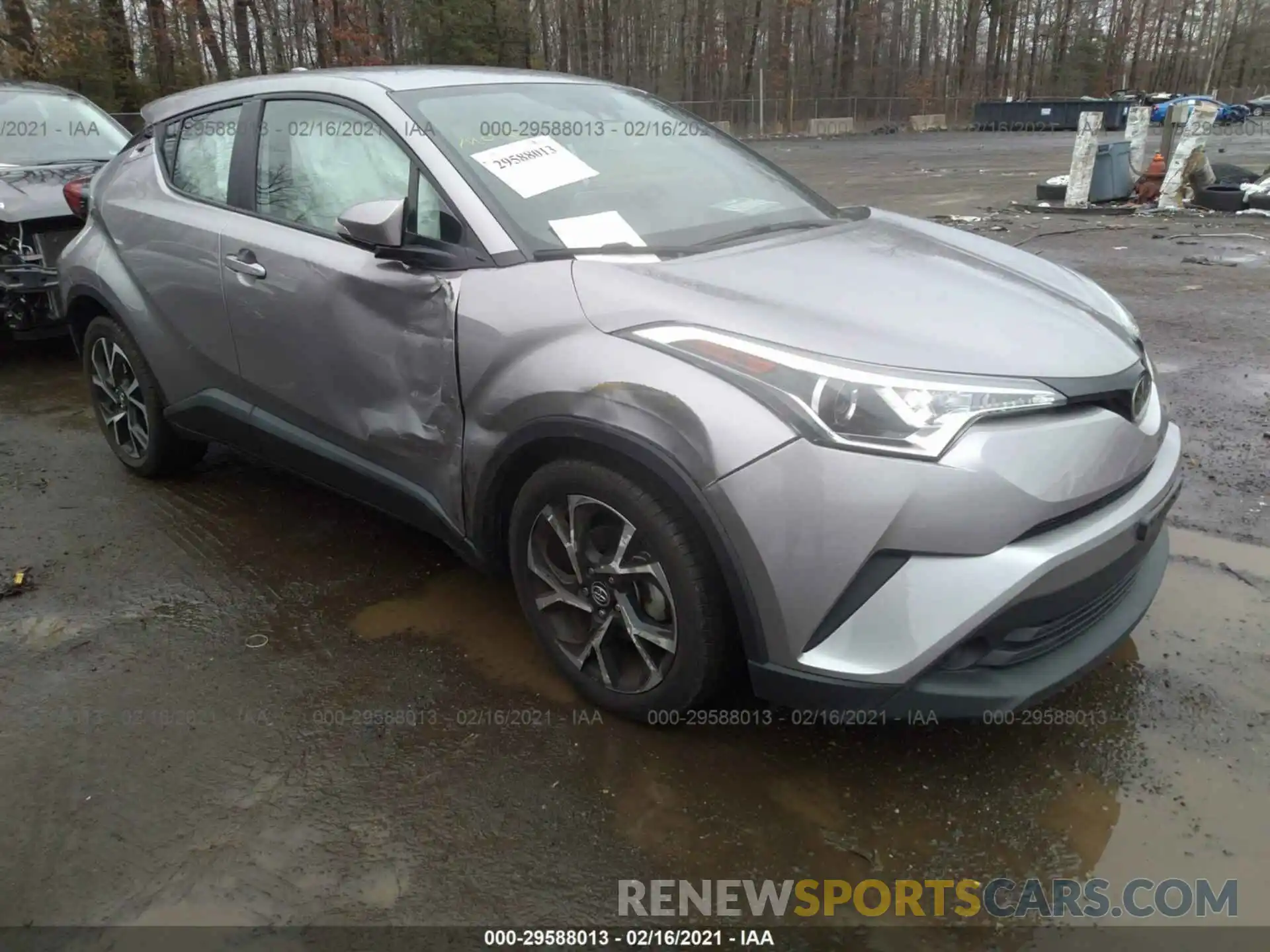 1 Photograph of a damaged car NMTKHMBX2KR085151 TOYOTA C-HR 2019