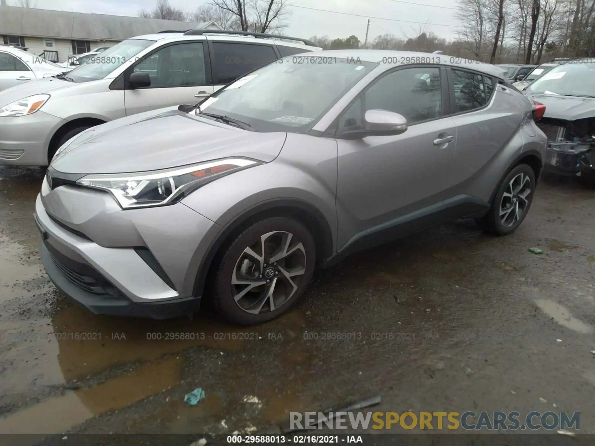 2 Photograph of a damaged car NMTKHMBX2KR085151 TOYOTA C-HR 2019