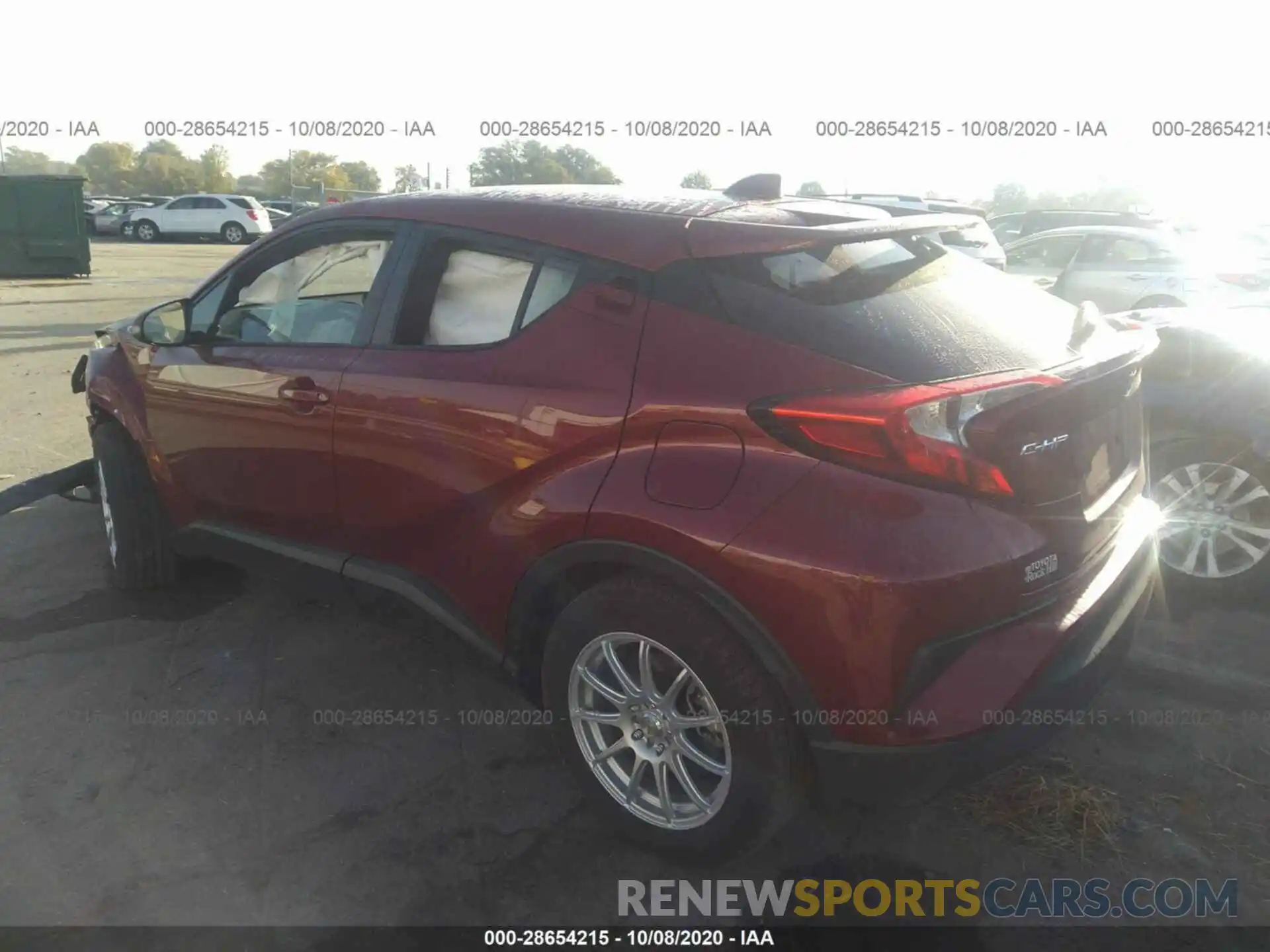 3 Photograph of a damaged car NMTKHMBX2KR085182 TOYOTA C-HR 2019