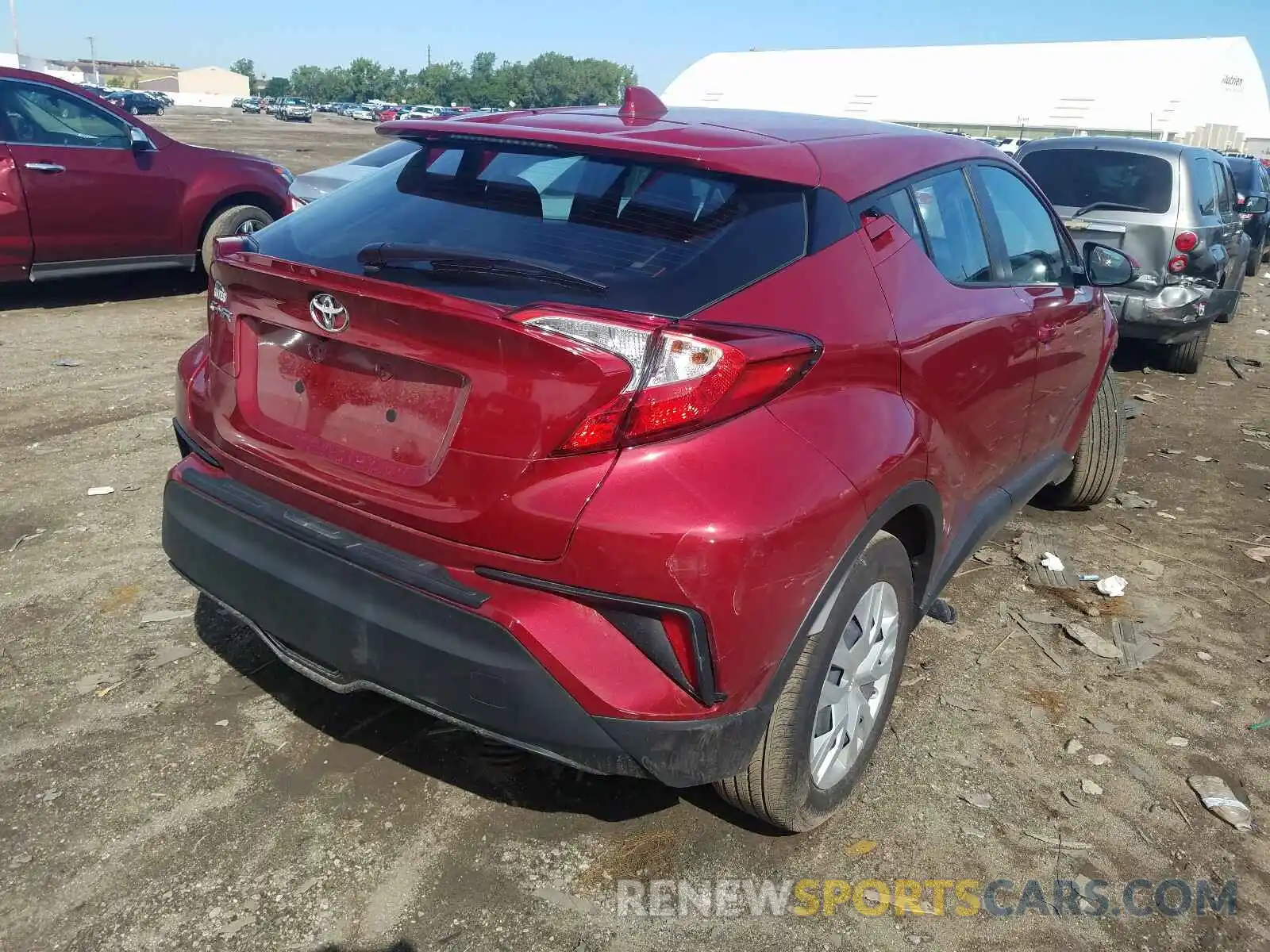 4 Photograph of a damaged car NMTKHMBX2KR085201 TOYOTA C-HR 2019