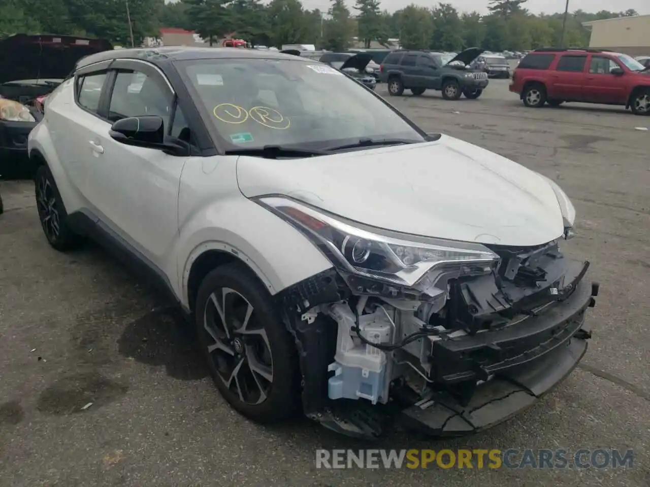 1 Photograph of a damaged car NMTKHMBX2KR085375 TOYOTA C-HR 2019