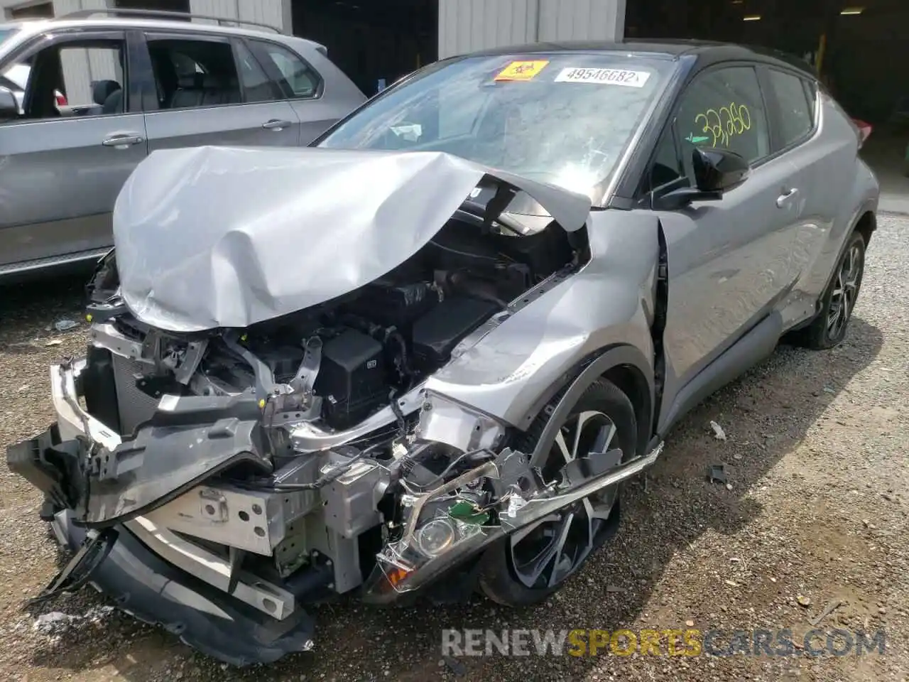 2 Photograph of a damaged car NMTKHMBX2KR085666 TOYOTA C-HR 2019