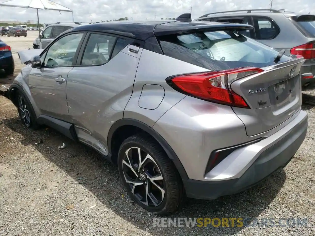 3 Photograph of a damaged car NMTKHMBX2KR085666 TOYOTA C-HR 2019