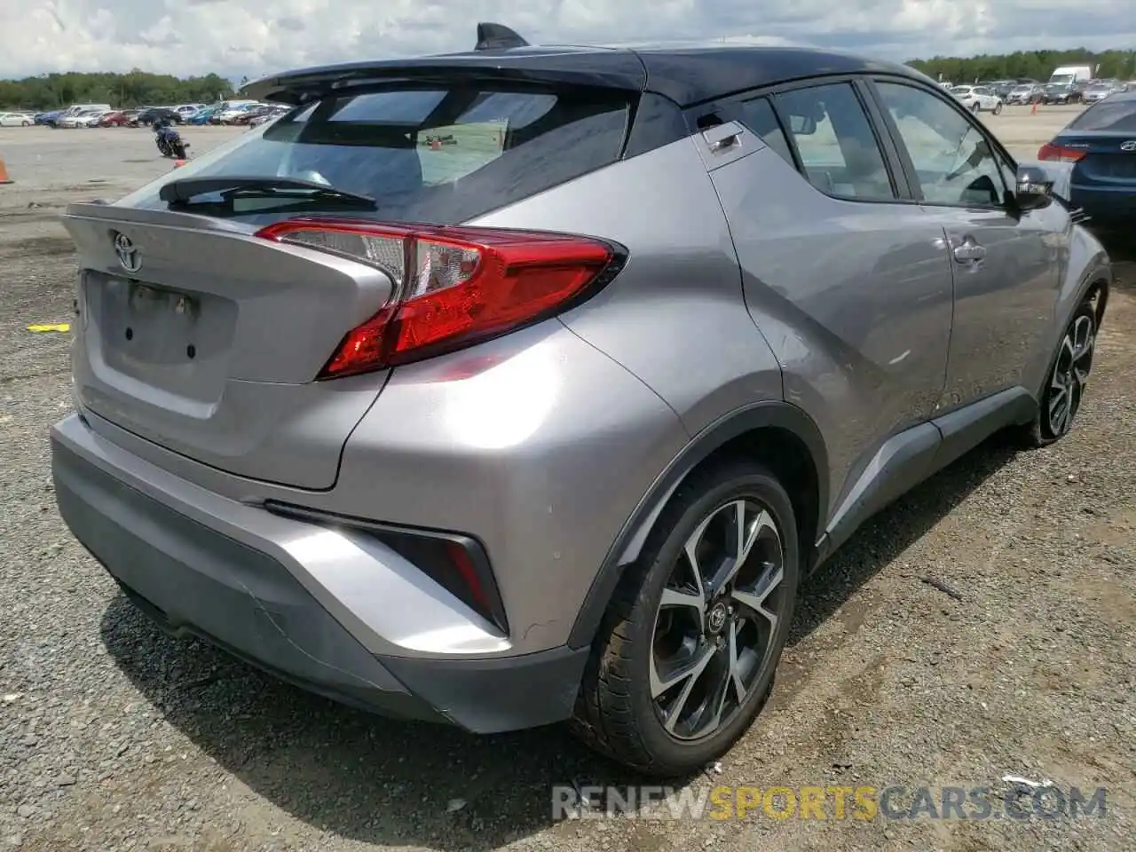 4 Photograph of a damaged car NMTKHMBX2KR085666 TOYOTA C-HR 2019