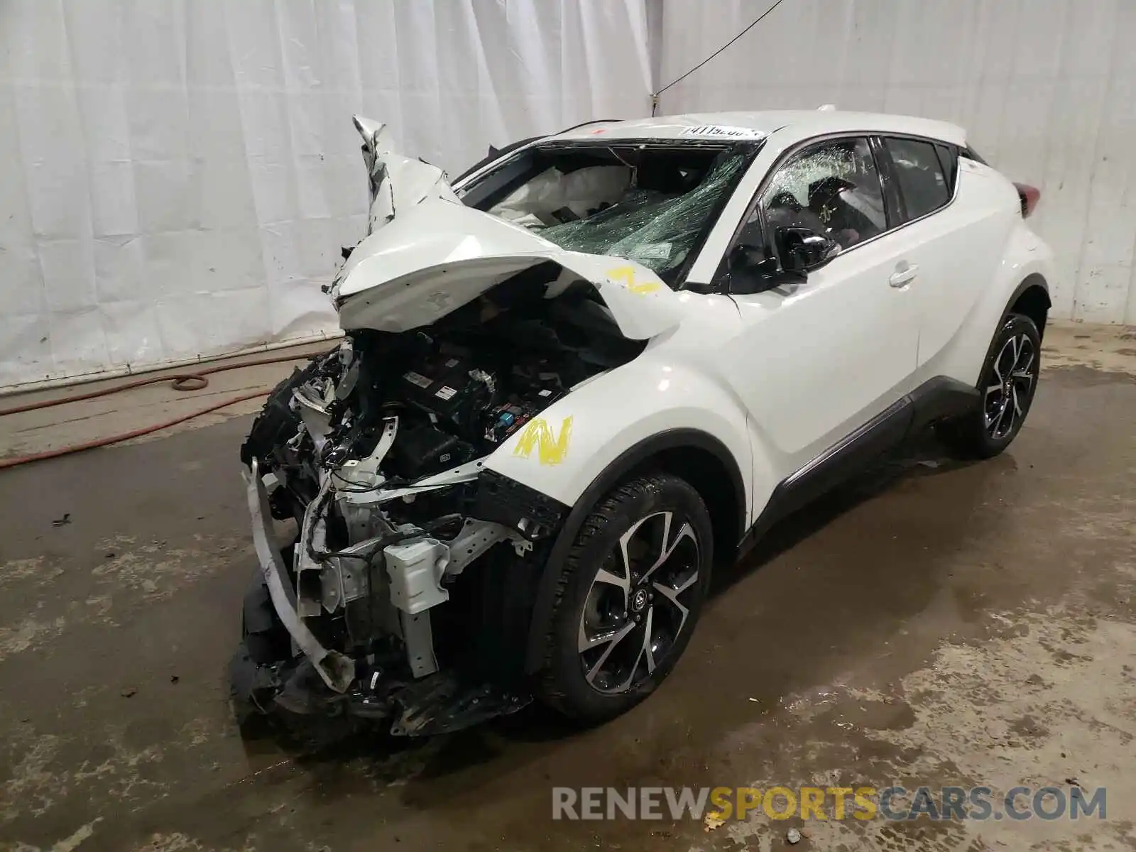 2 Photograph of a damaged car NMTKHMBX2KR085702 TOYOTA C-HR 2019