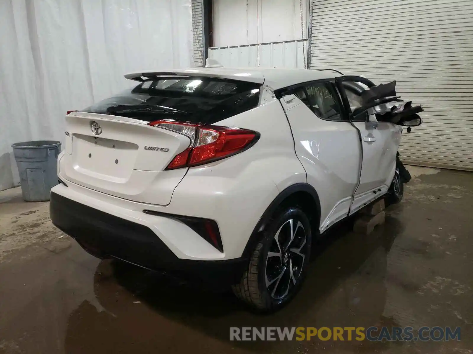 4 Photograph of a damaged car NMTKHMBX2KR085702 TOYOTA C-HR 2019