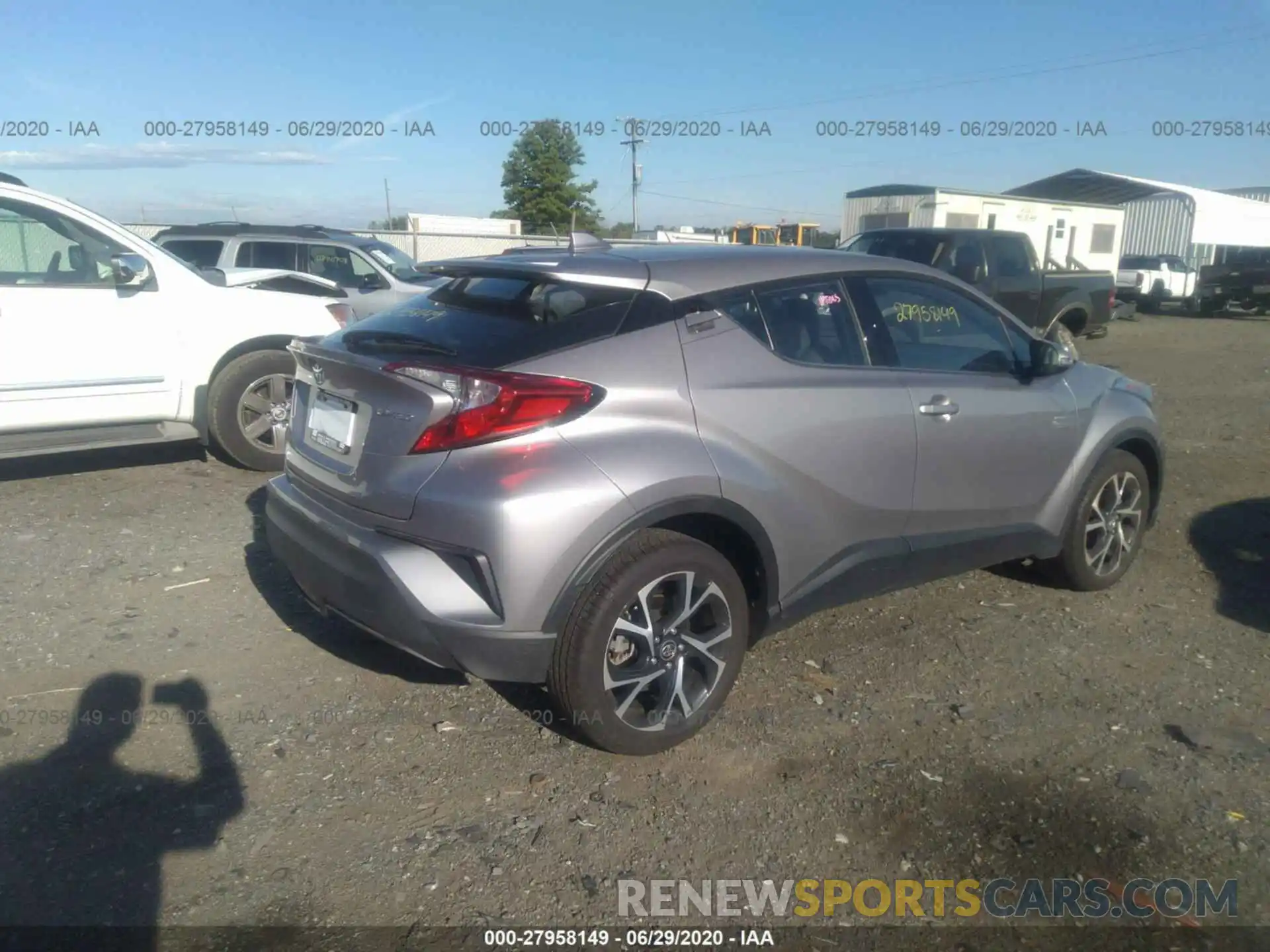 4 Photograph of a damaged car NMTKHMBX2KR086834 TOYOTA C-HR 2019