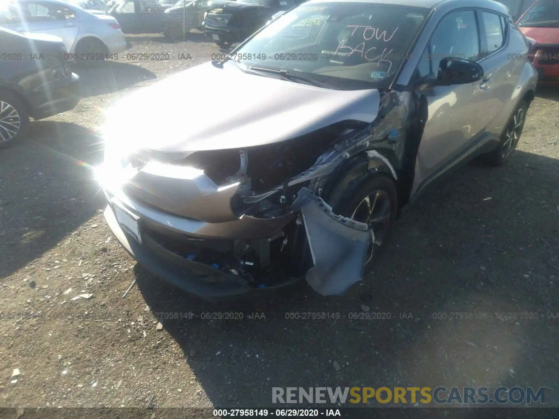 6 Photograph of a damaged car NMTKHMBX2KR086834 TOYOTA C-HR 2019