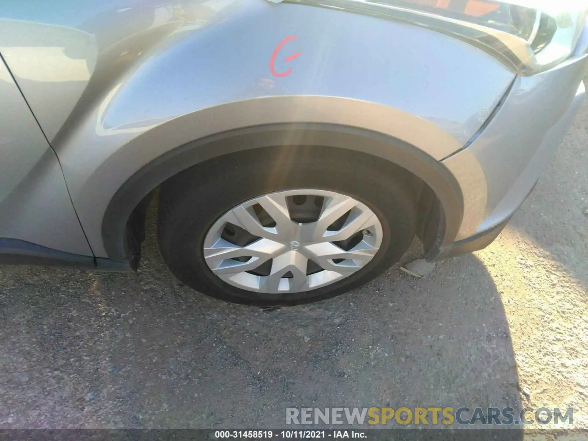 14 Photograph of a damaged car NMTKHMBX2KR087434 TOYOTA C-HR 2019