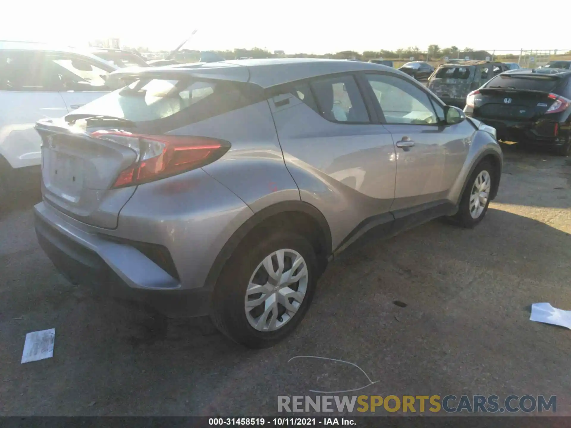 4 Photograph of a damaged car NMTKHMBX2KR087434 TOYOTA C-HR 2019