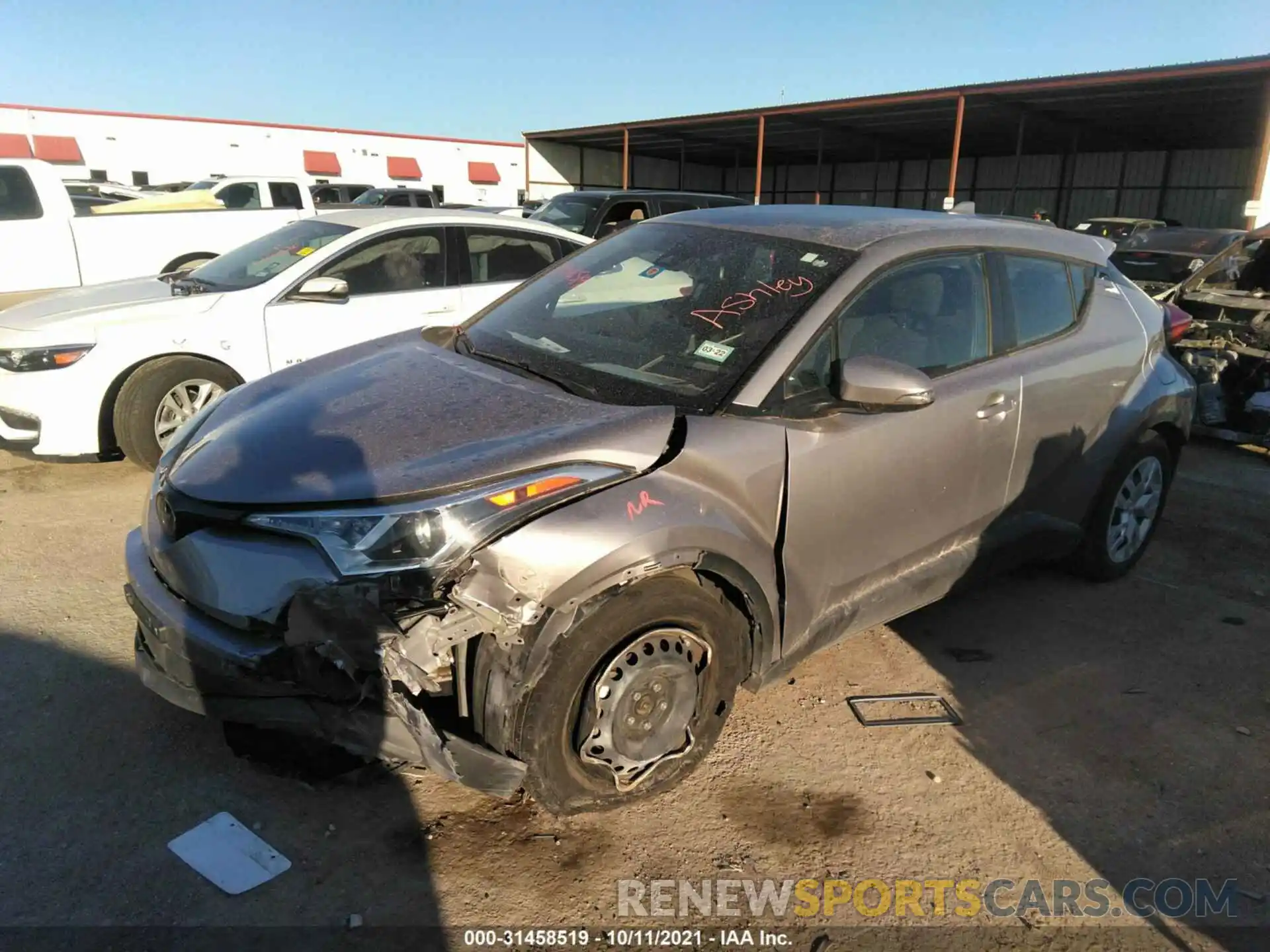 6 Photograph of a damaged car NMTKHMBX2KR087434 TOYOTA C-HR 2019