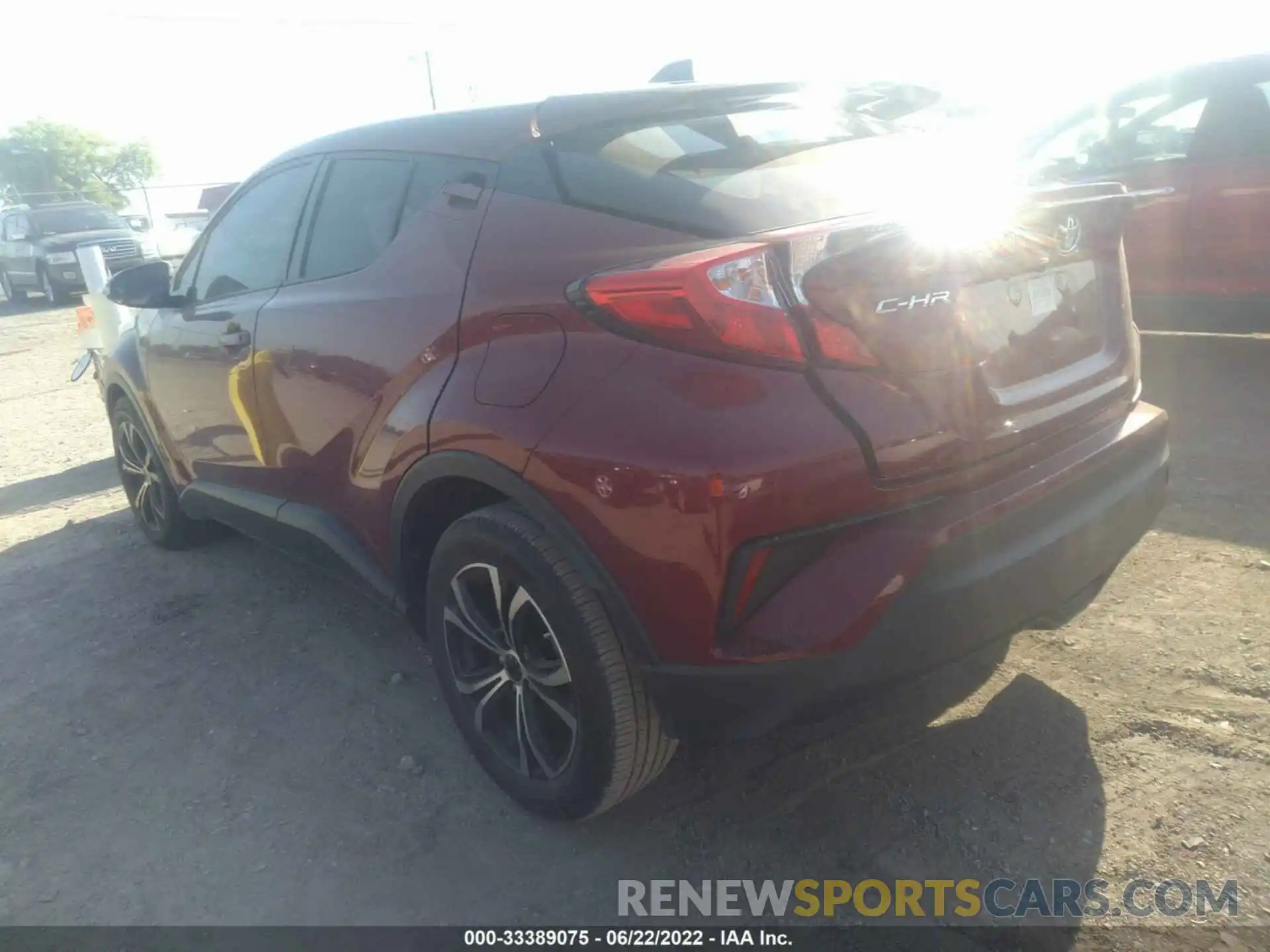 3 Photograph of a damaged car NMTKHMBX2KR088096 TOYOTA C-HR 2019