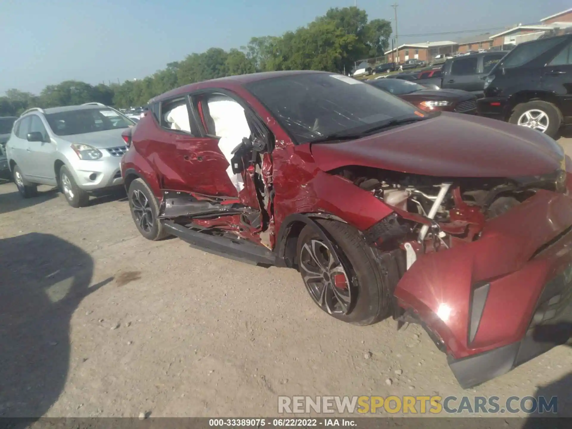 6 Photograph of a damaged car NMTKHMBX2KR088096 TOYOTA C-HR 2019