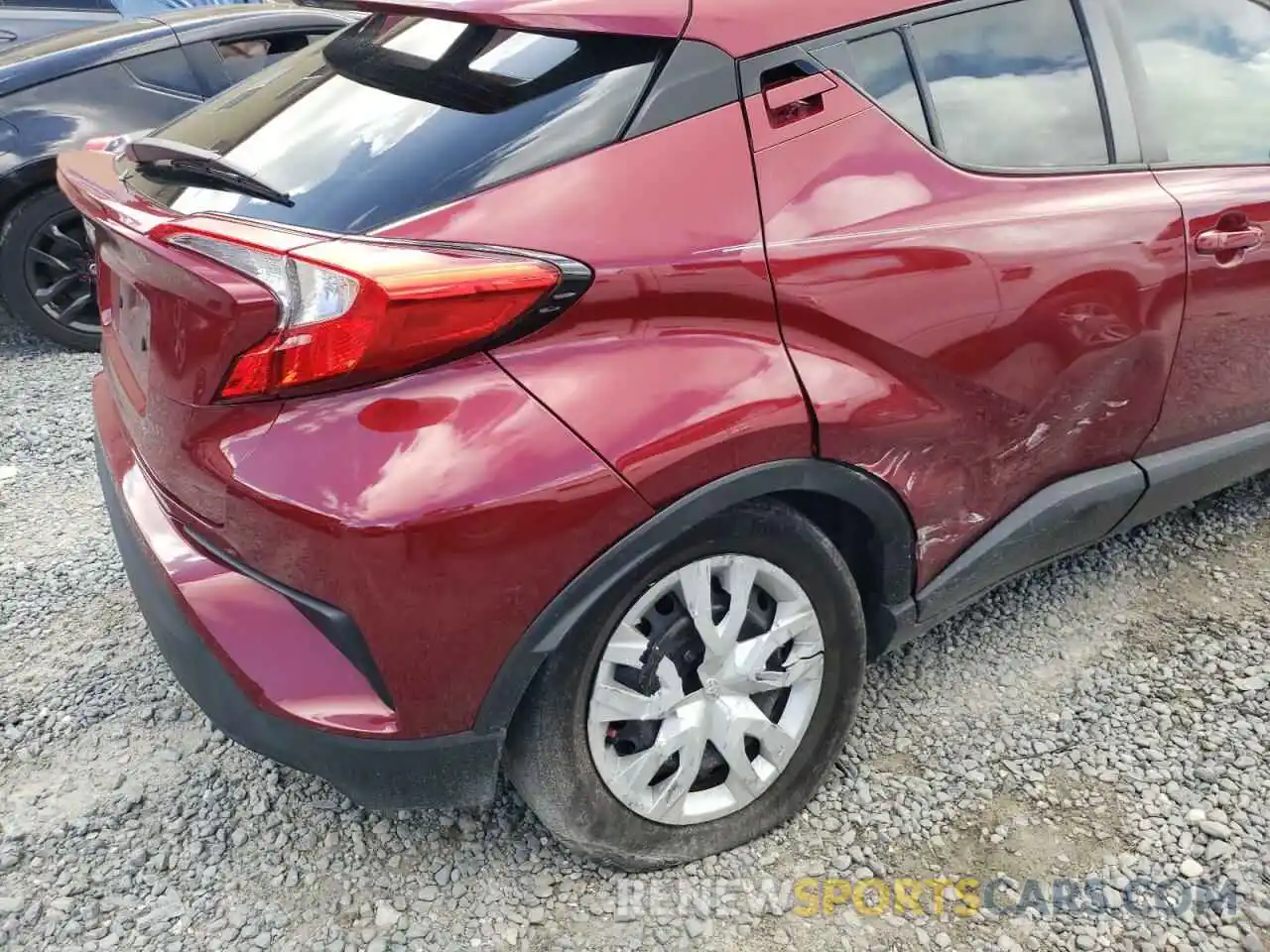 9 Photograph of a damaged car NMTKHMBX2KR089054 TOYOTA C-HR 2019