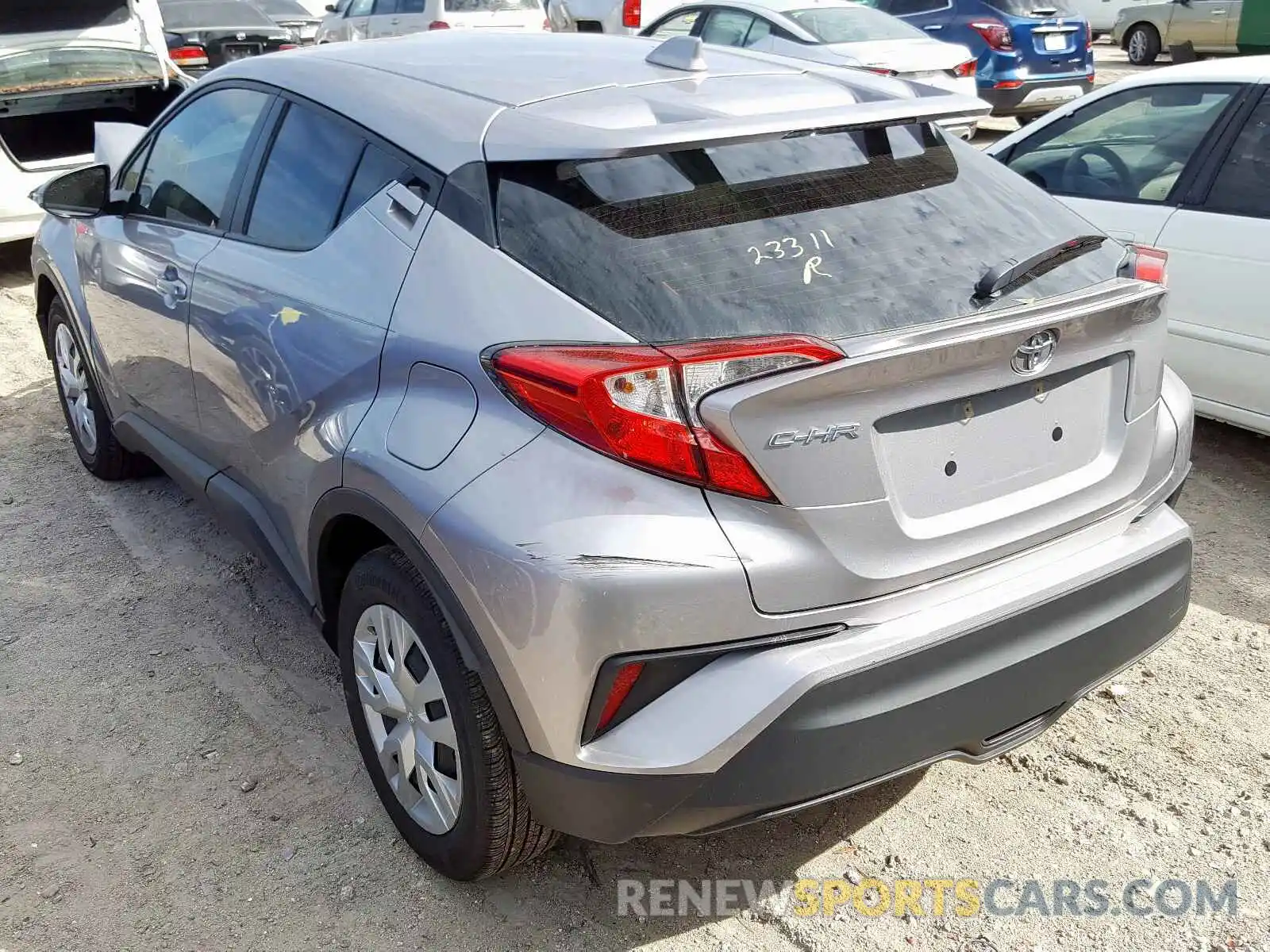 3 Photograph of a damaged car NMTKHMBX2KR089183 TOYOTA C-HR 2019