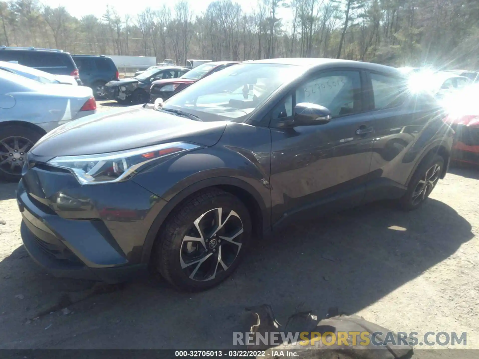 2 Photograph of a damaged car NMTKHMBX2KR090110 TOYOTA C-HR 2019