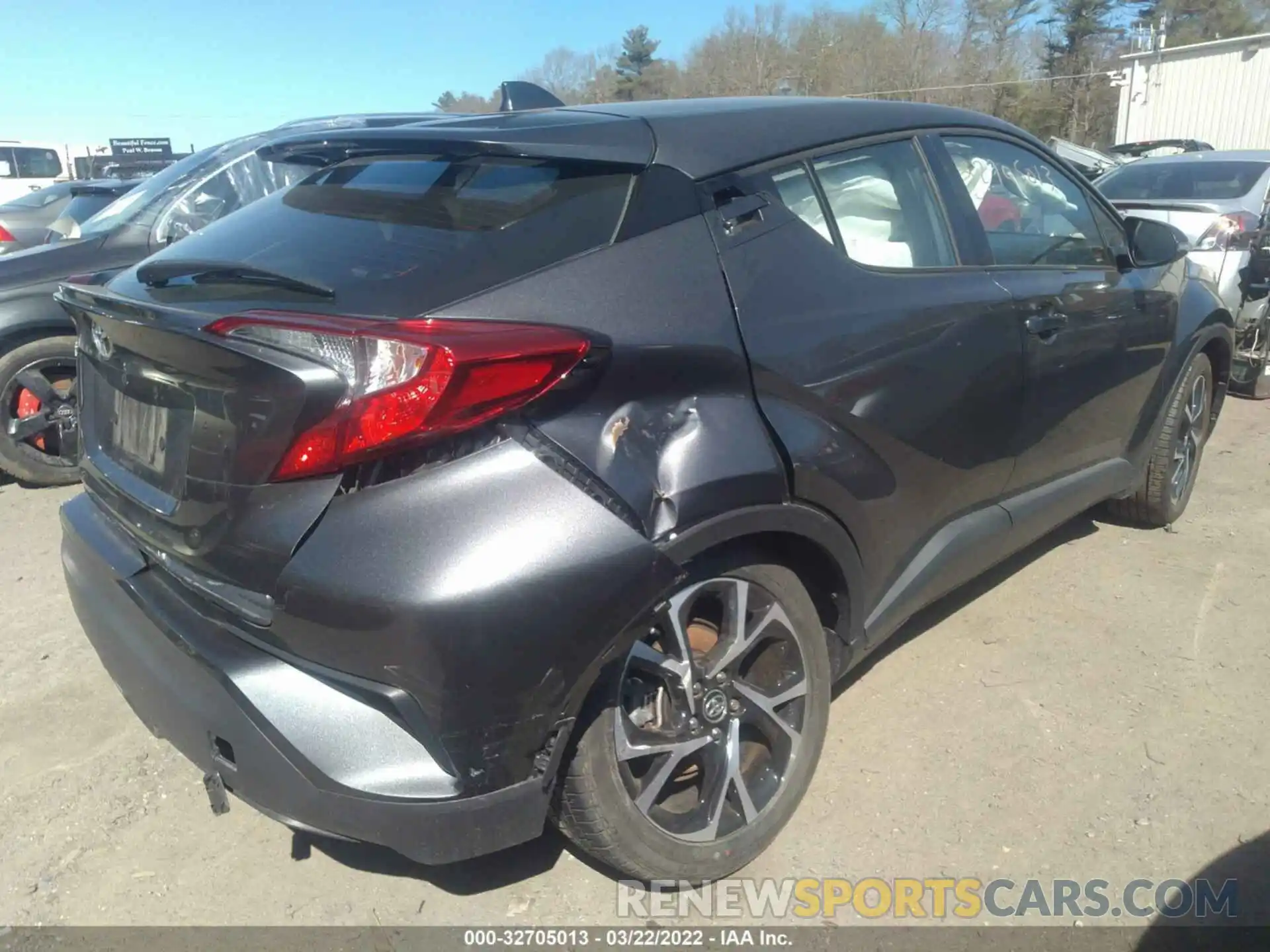 4 Photograph of a damaged car NMTKHMBX2KR090110 TOYOTA C-HR 2019