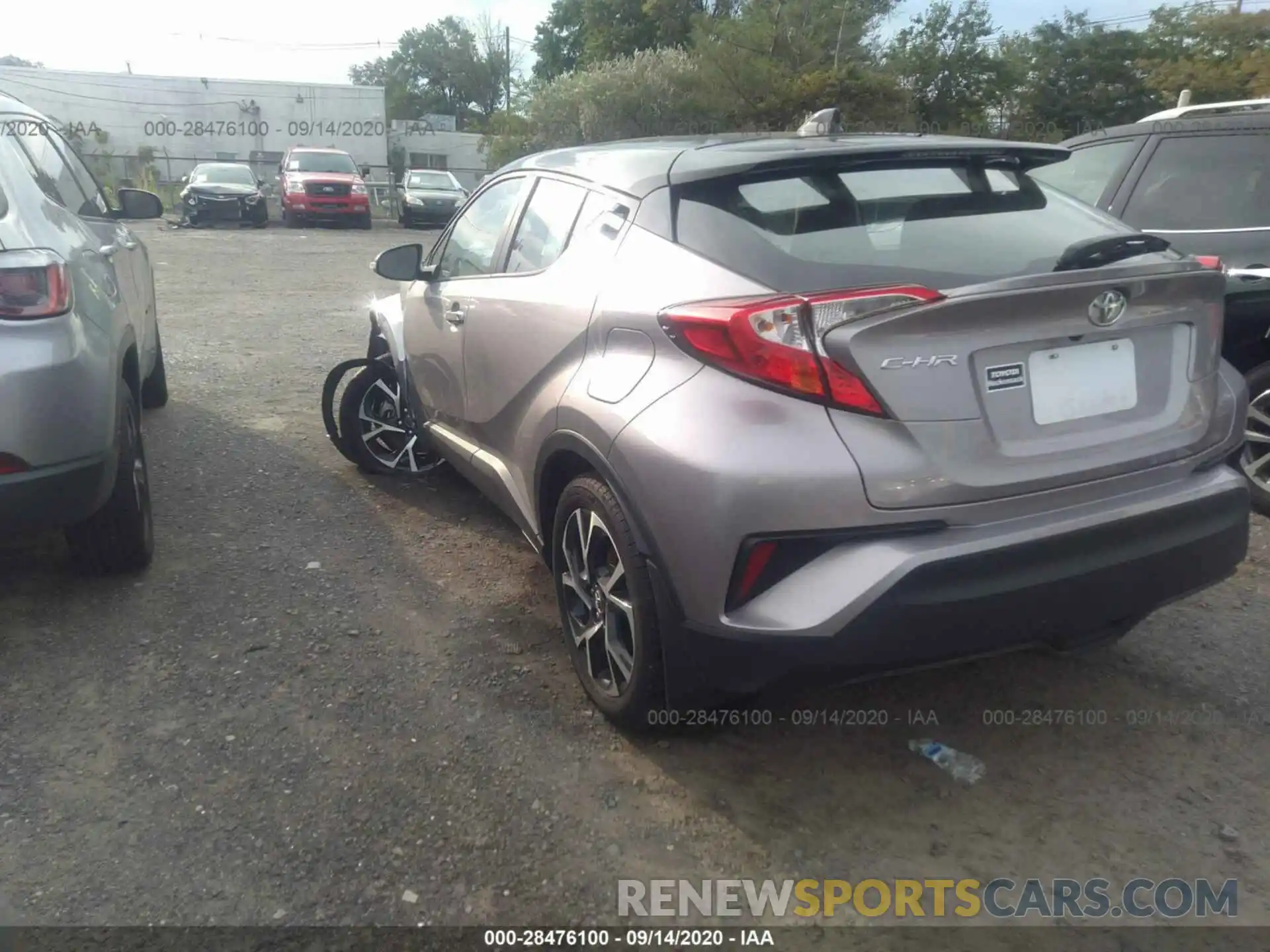 3 Photograph of a damaged car NMTKHMBX2KR091158 TOYOTA C-HR 2019