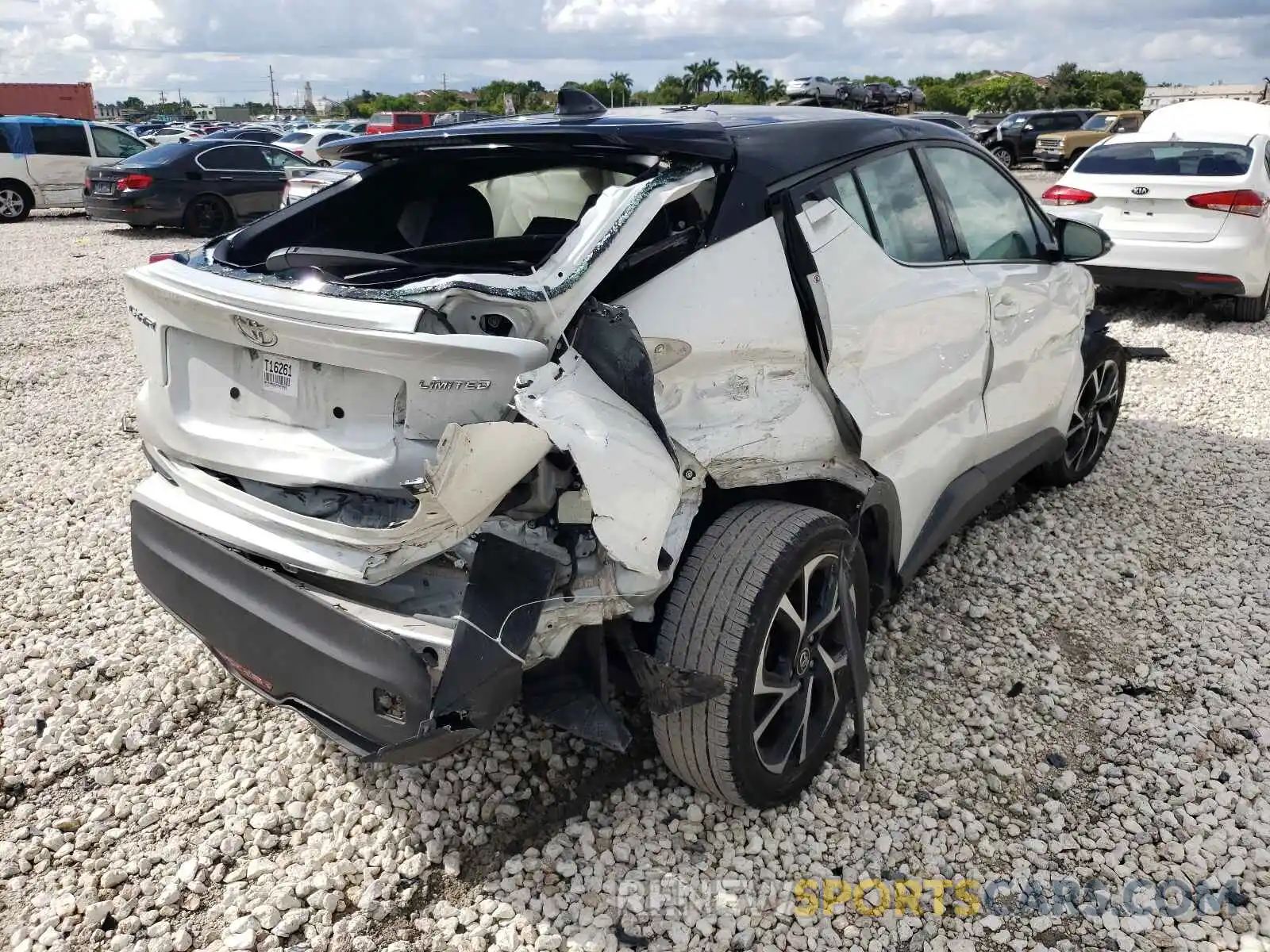 4 Photograph of a damaged car NMTKHMBX2KR091693 TOYOTA C-HR 2019