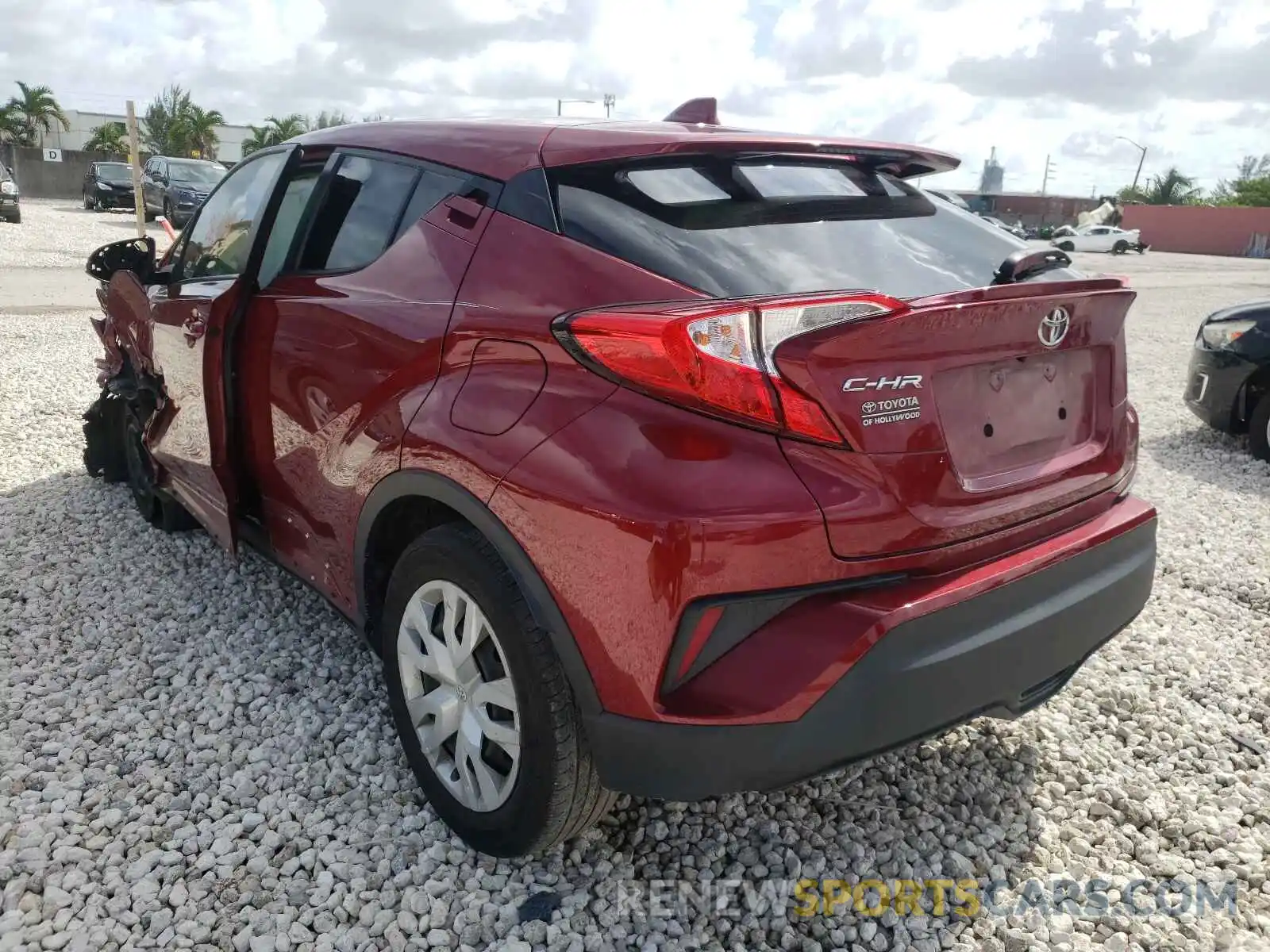 3 Photograph of a damaged car NMTKHMBX2KR092178 TOYOTA C-HR 2019