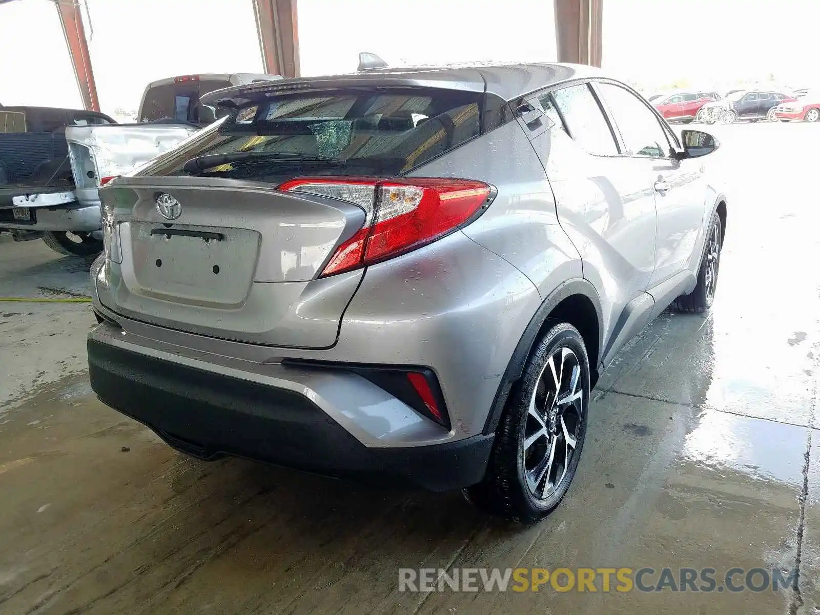 4 Photograph of a damaged car NMTKHMBX2KR093511 TOYOTA C-HR 2019