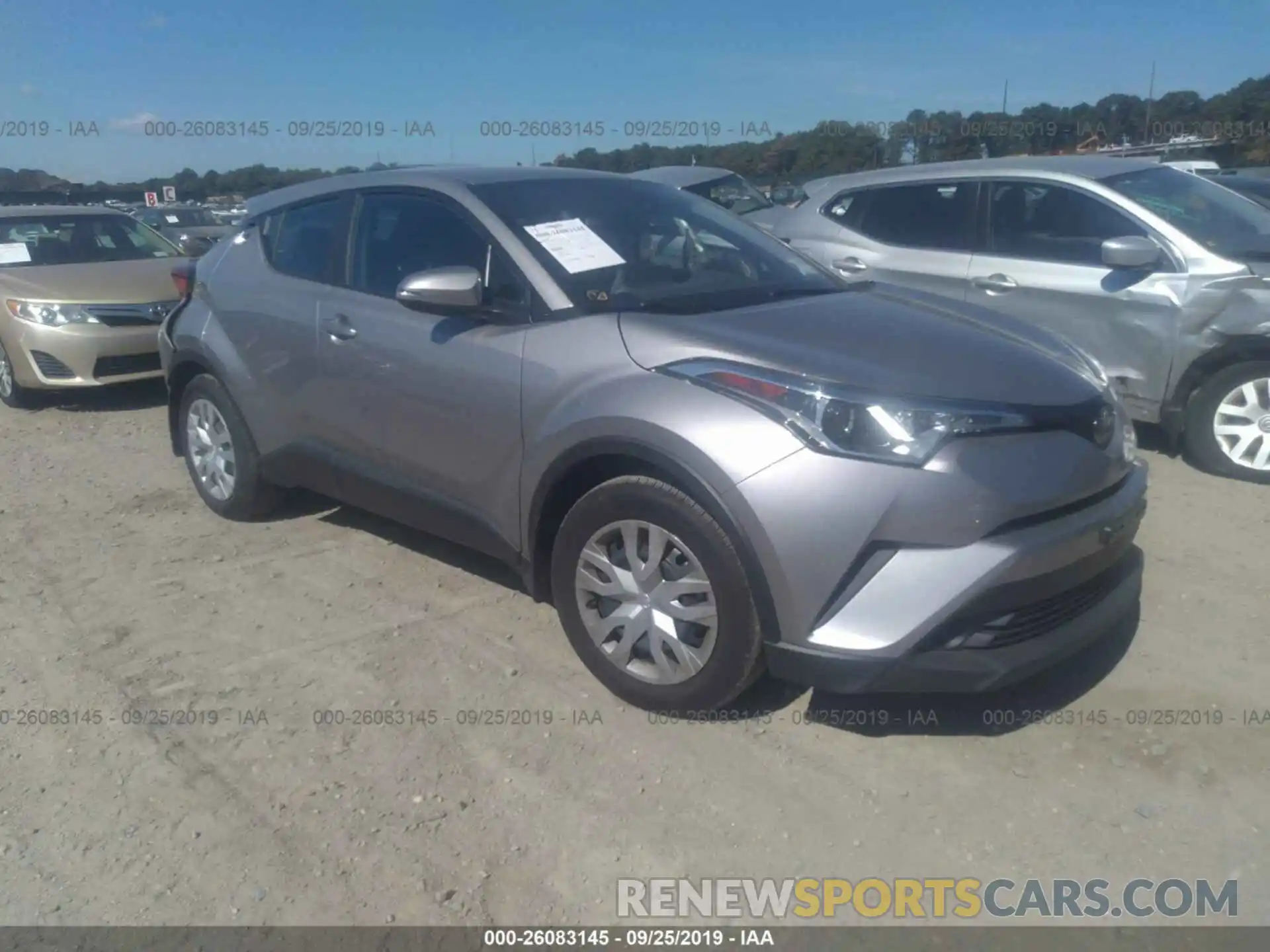 1 Photograph of a damaged car NMTKHMBX2KR093895 TOYOTA C-HR 2019