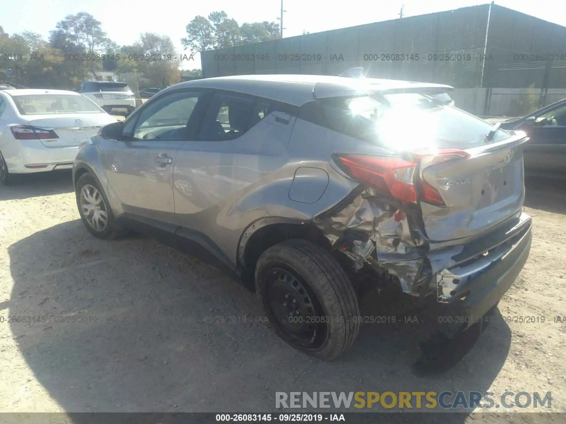 3 Photograph of a damaged car NMTKHMBX2KR093895 TOYOTA C-HR 2019