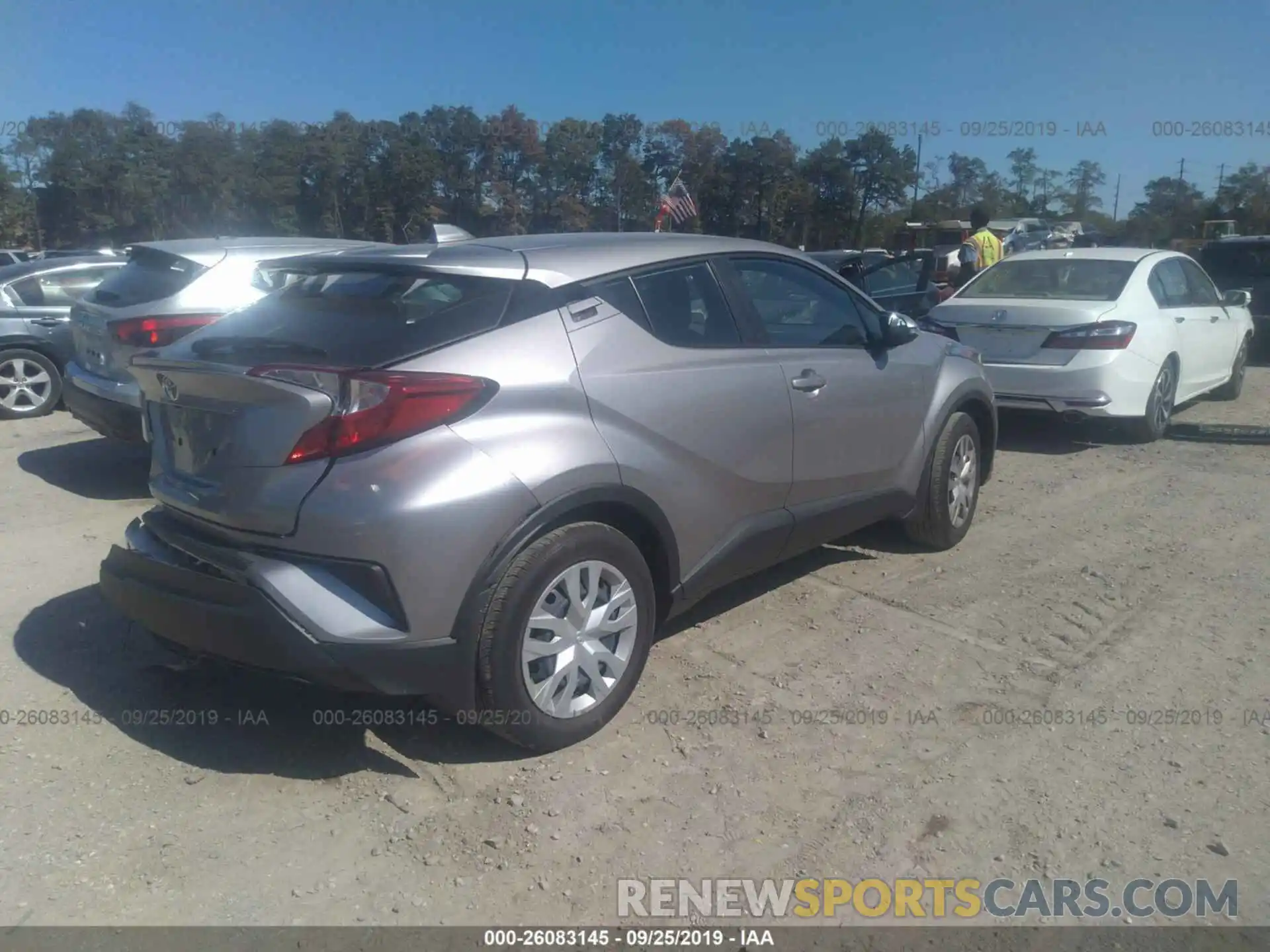 4 Photograph of a damaged car NMTKHMBX2KR093895 TOYOTA C-HR 2019