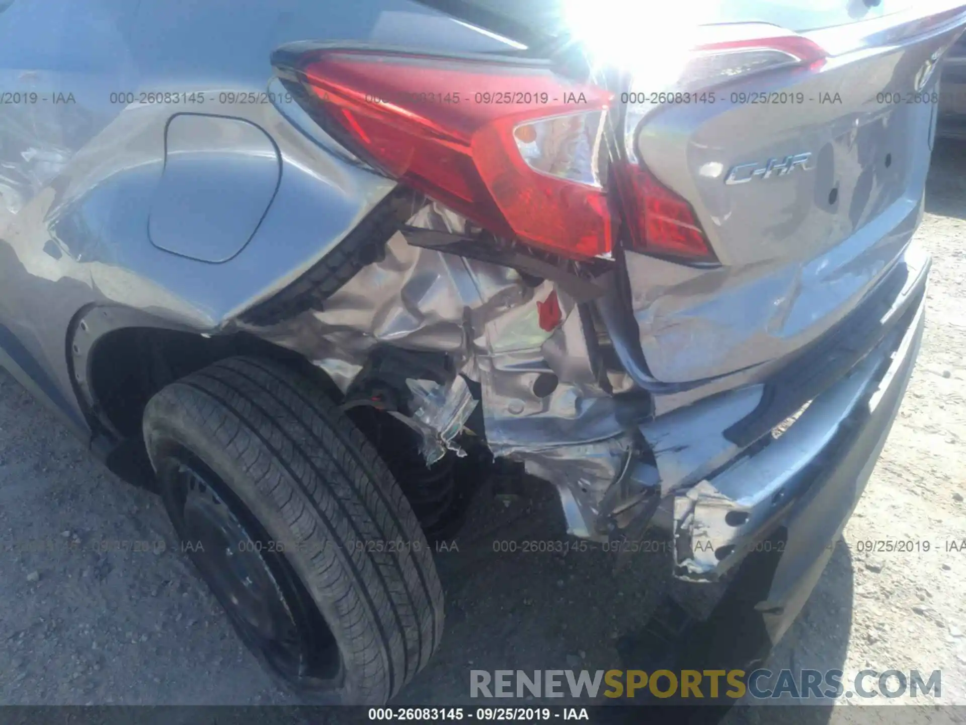 6 Photograph of a damaged car NMTKHMBX2KR093895 TOYOTA C-HR 2019