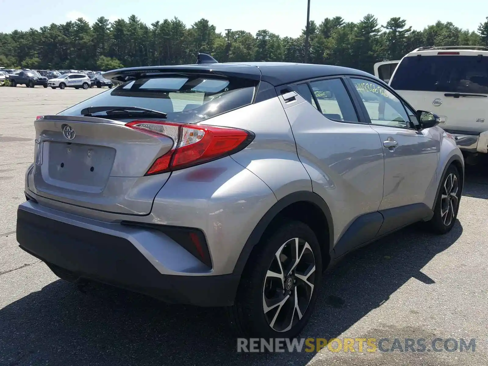 4 Photograph of a damaged car NMTKHMBX2KR094691 TOYOTA C-HR 2019