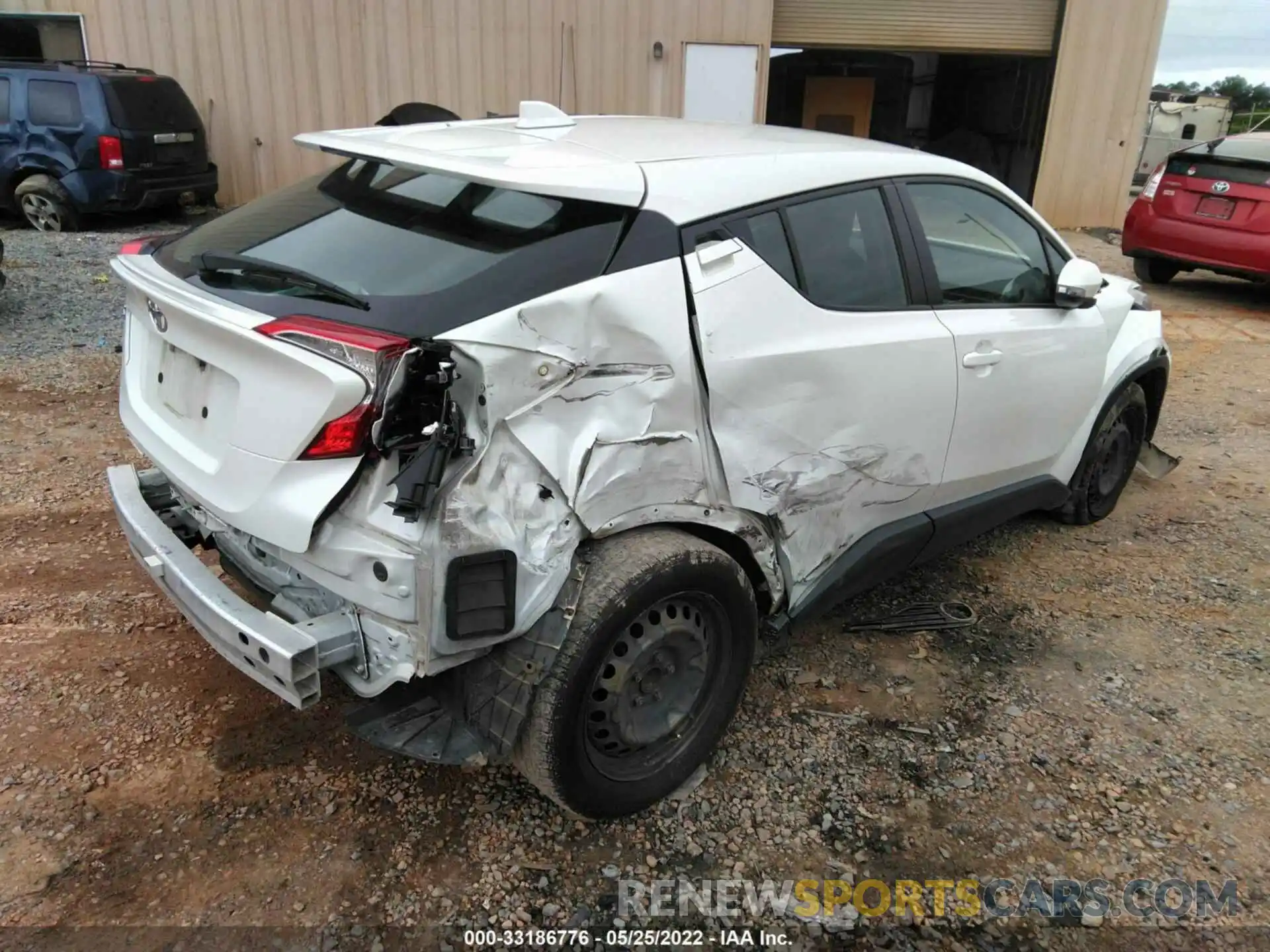 4 Photograph of a damaged car NMTKHMBX2KR094822 TOYOTA C-HR 2019