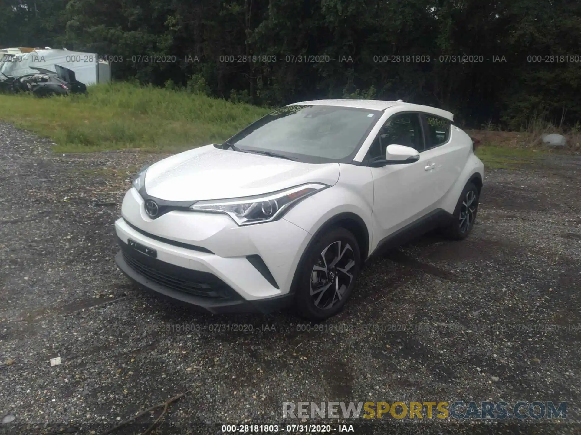 2 Фотография поврежденного автомобиля NMTKHMBX2KR095050 TOYOTA C-HR 2019