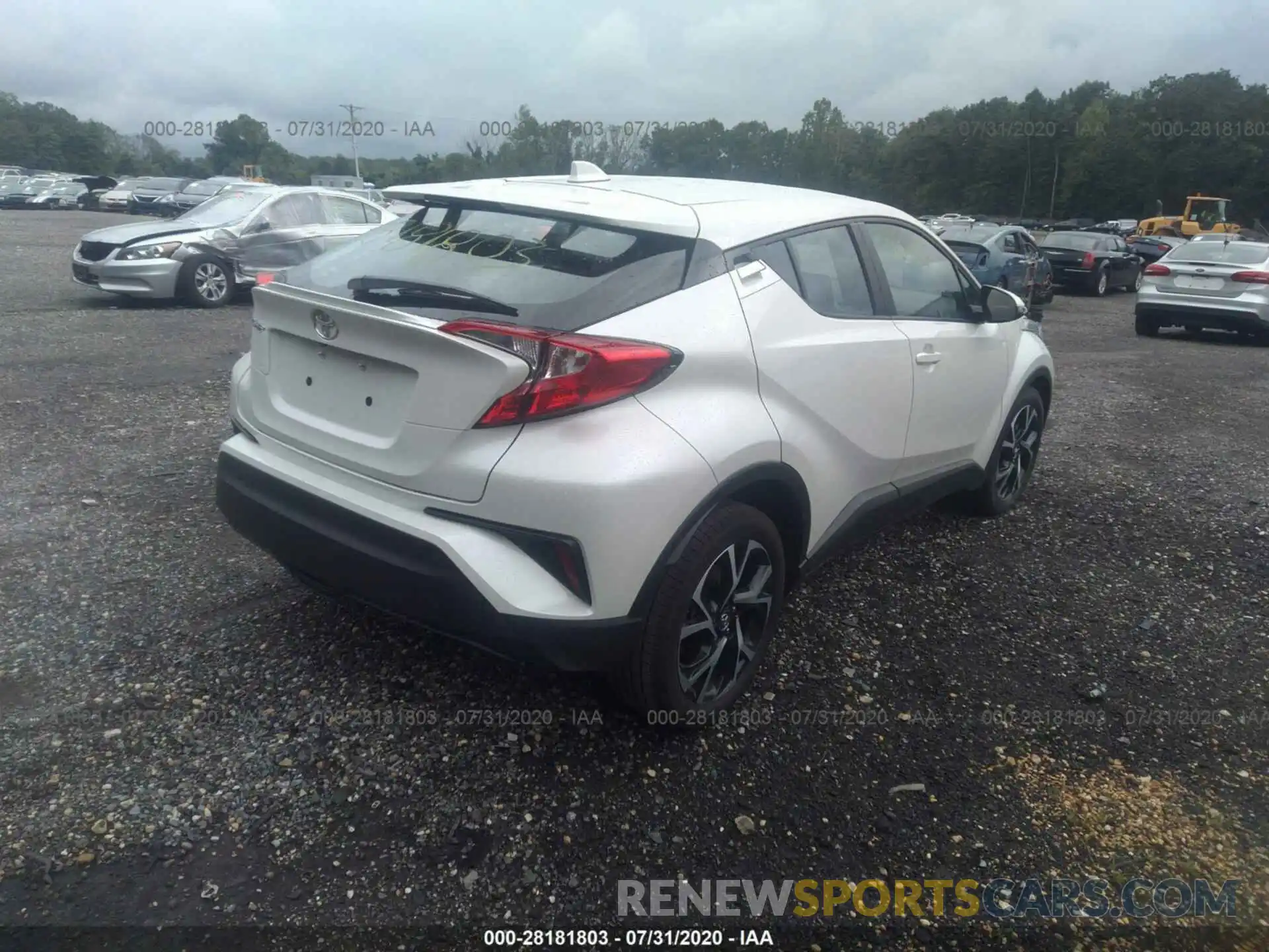 4 Photograph of a damaged car NMTKHMBX2KR095050 TOYOTA C-HR 2019