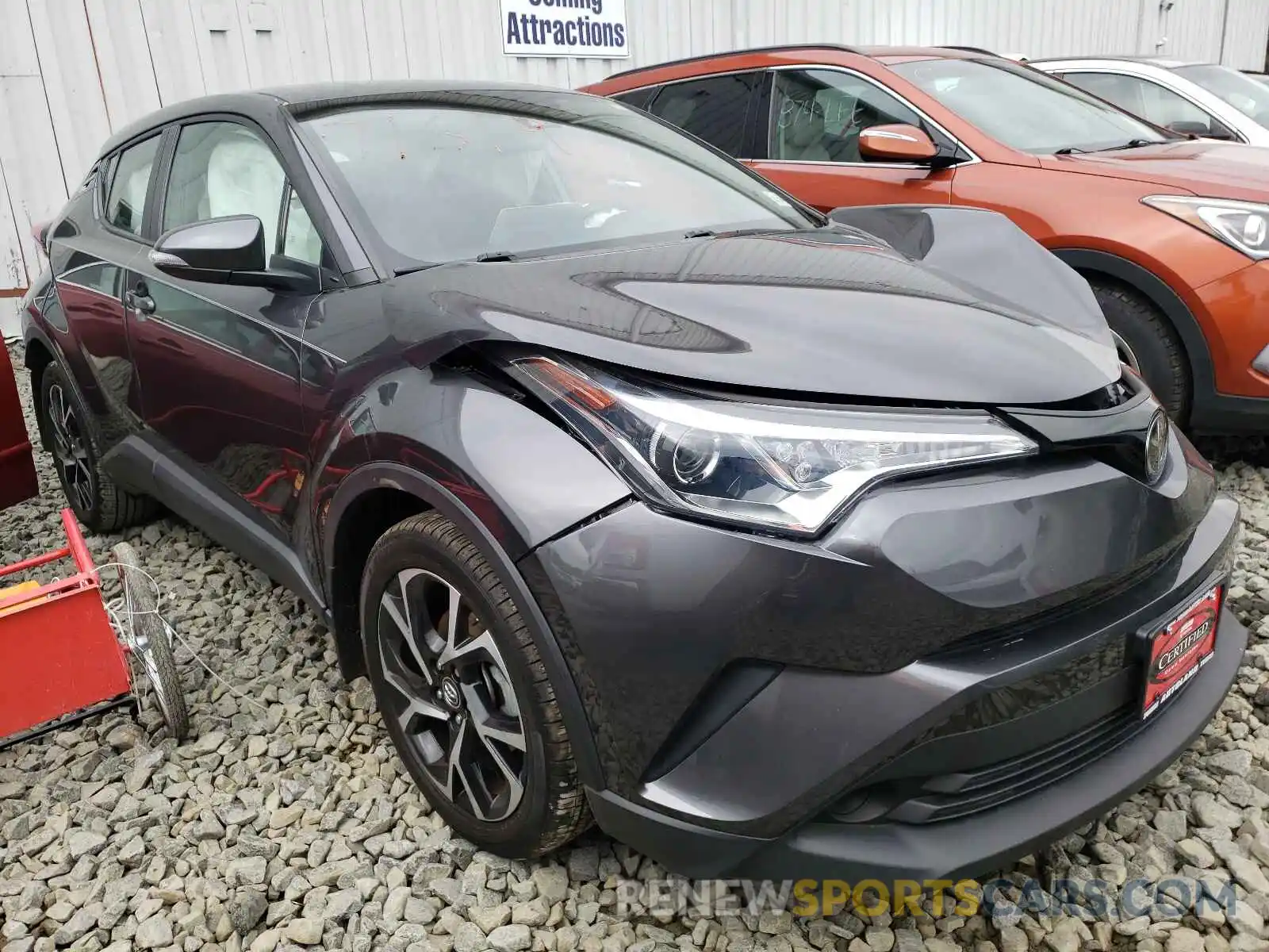 1 Фотография поврежденного автомобиля NMTKHMBX2KR095145 TOYOTA C-HR 2019