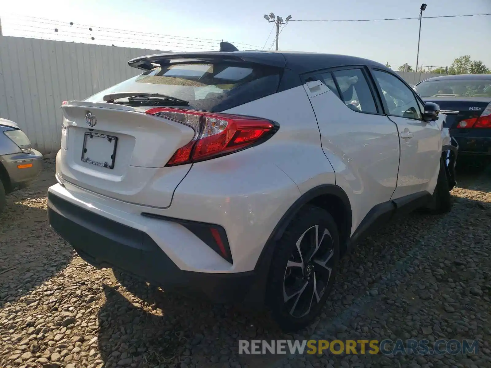 4 Photograph of a damaged car NMTKHMBX2KR095761 TOYOTA C-HR 2019