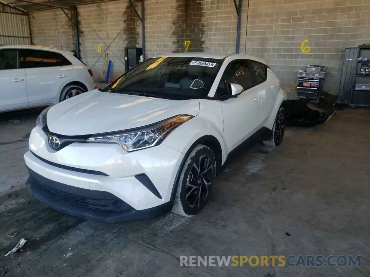 2 Photograph of a damaged car NMTKHMBX2KR095887 TOYOTA C-HR 2019