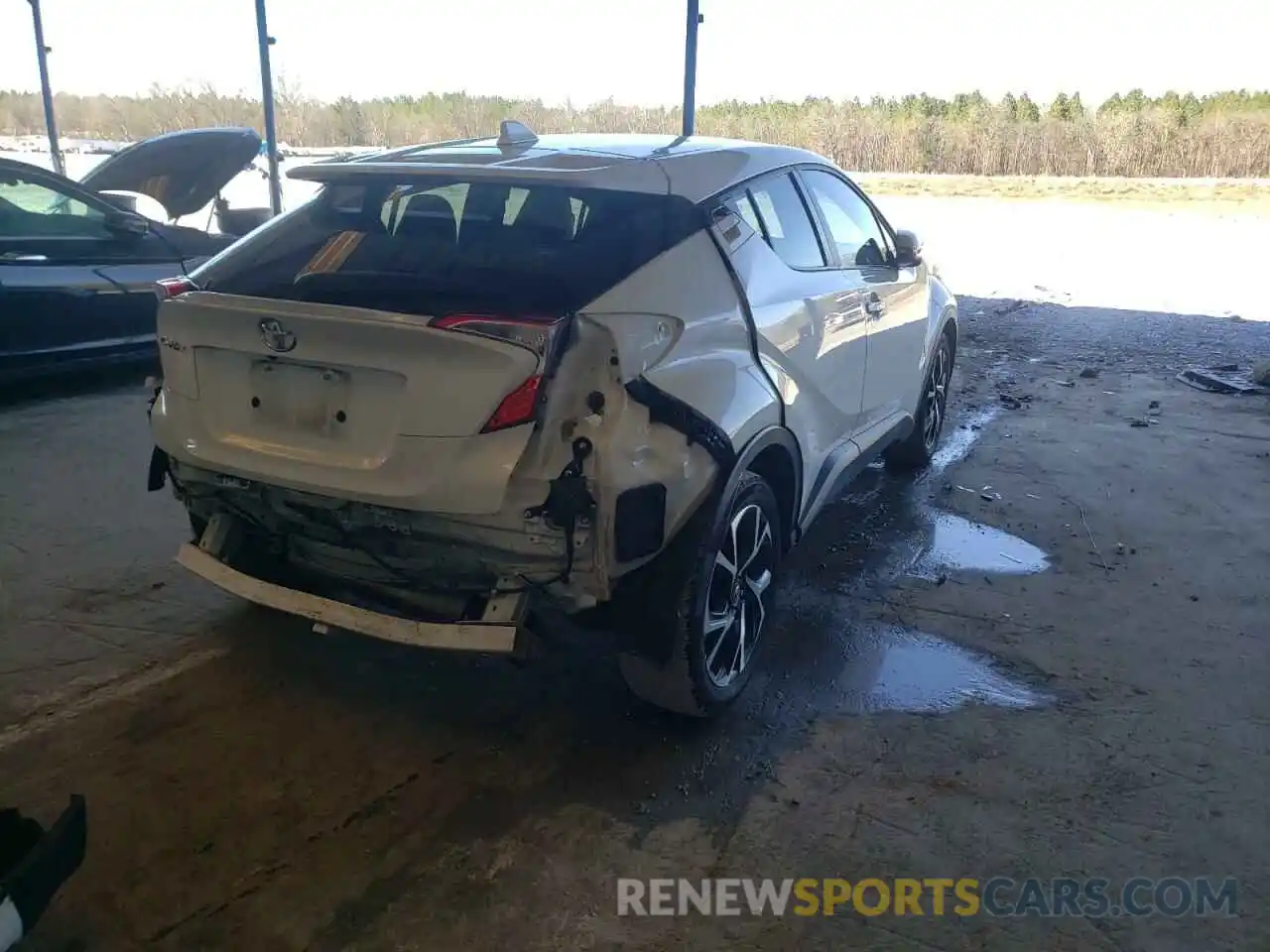 4 Photograph of a damaged car NMTKHMBX2KR095887 TOYOTA C-HR 2019